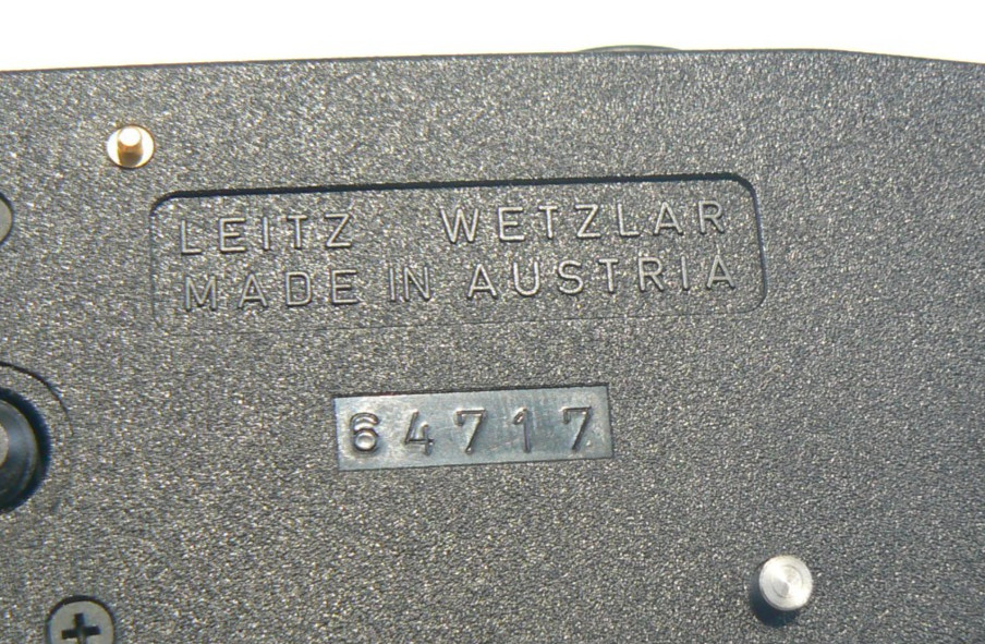 Leitz Wetzlar 35mm Camera Motor Drive R4 – Made in Austria – VINTAGE