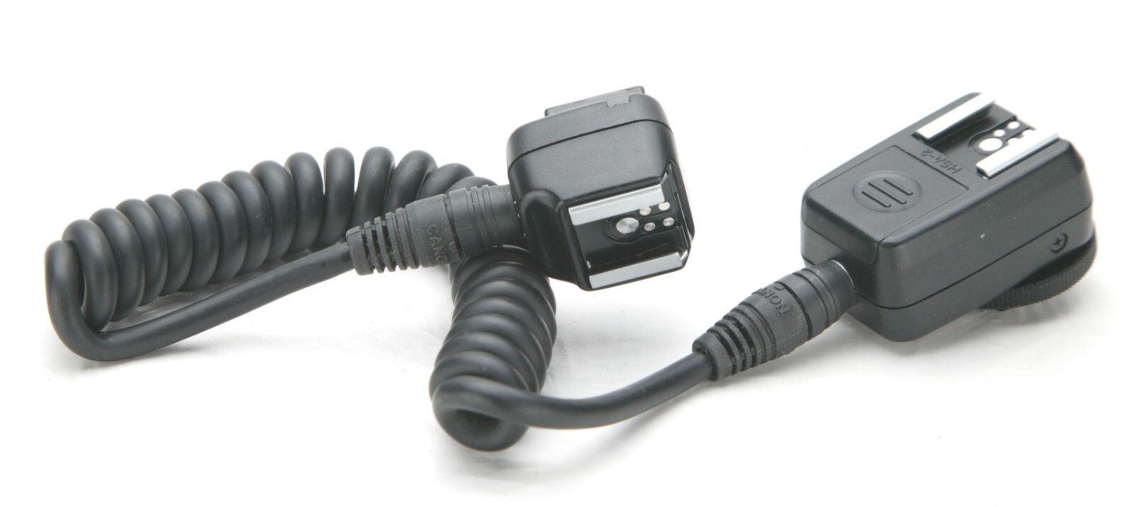 Canon Off-Camera Extension TTL Shoe Cord HSA-2 With 2 Adapters For Flash. Ex.