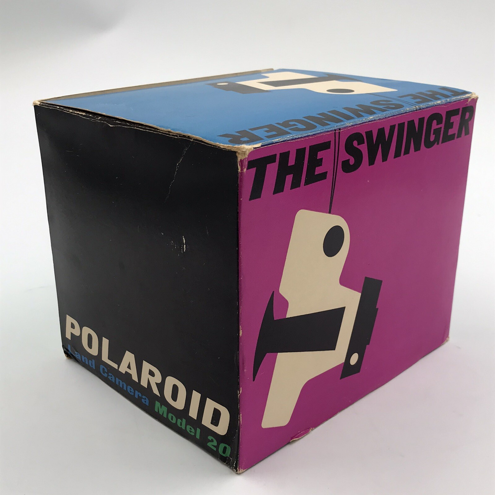 Polaroid Swinger Model 20 Original Box Instant Land Camera BOX ONLY Vintage USA