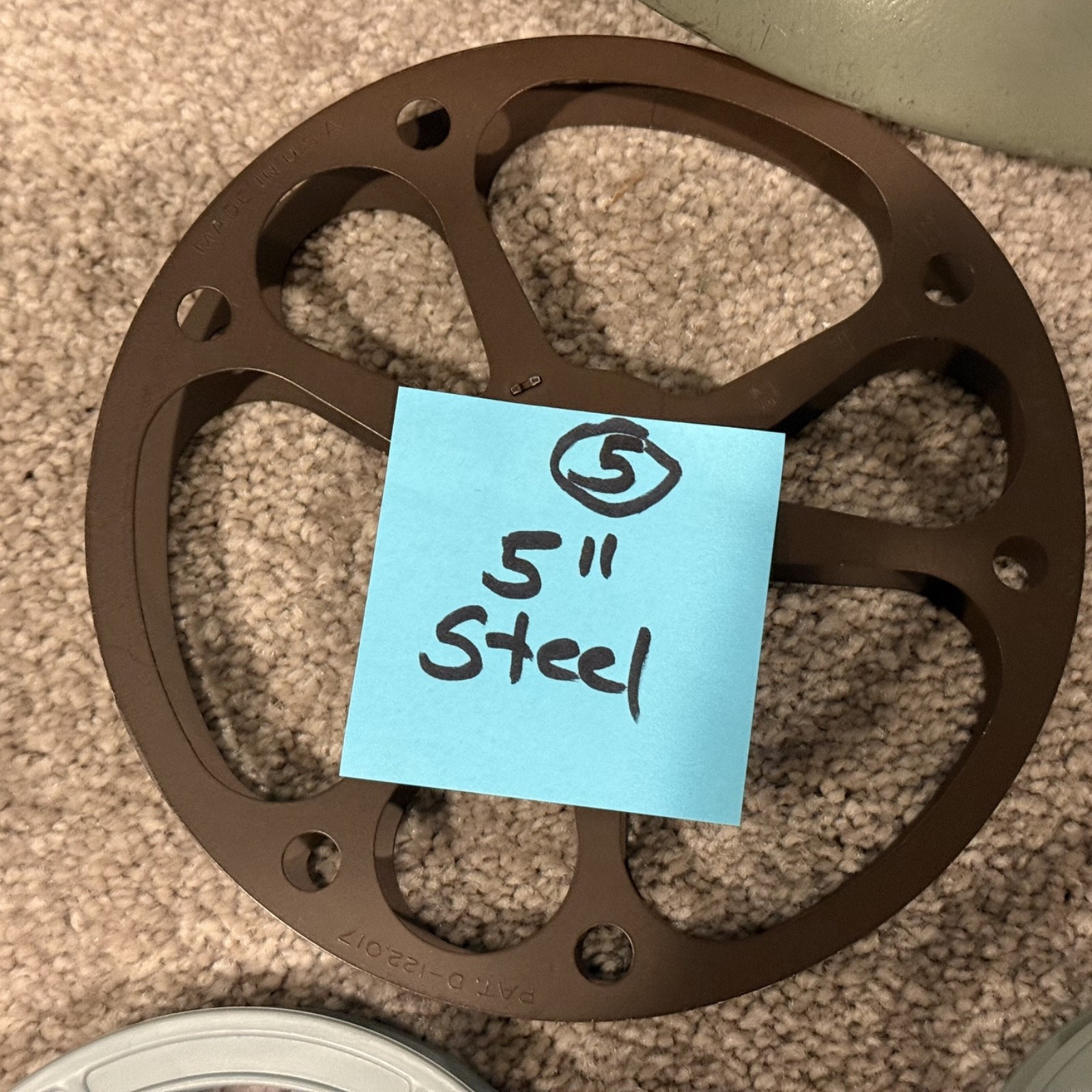Vintage 16mm Film Reel & Canister Estate Lot (7 Pieces Total) incl Goldberg Bros