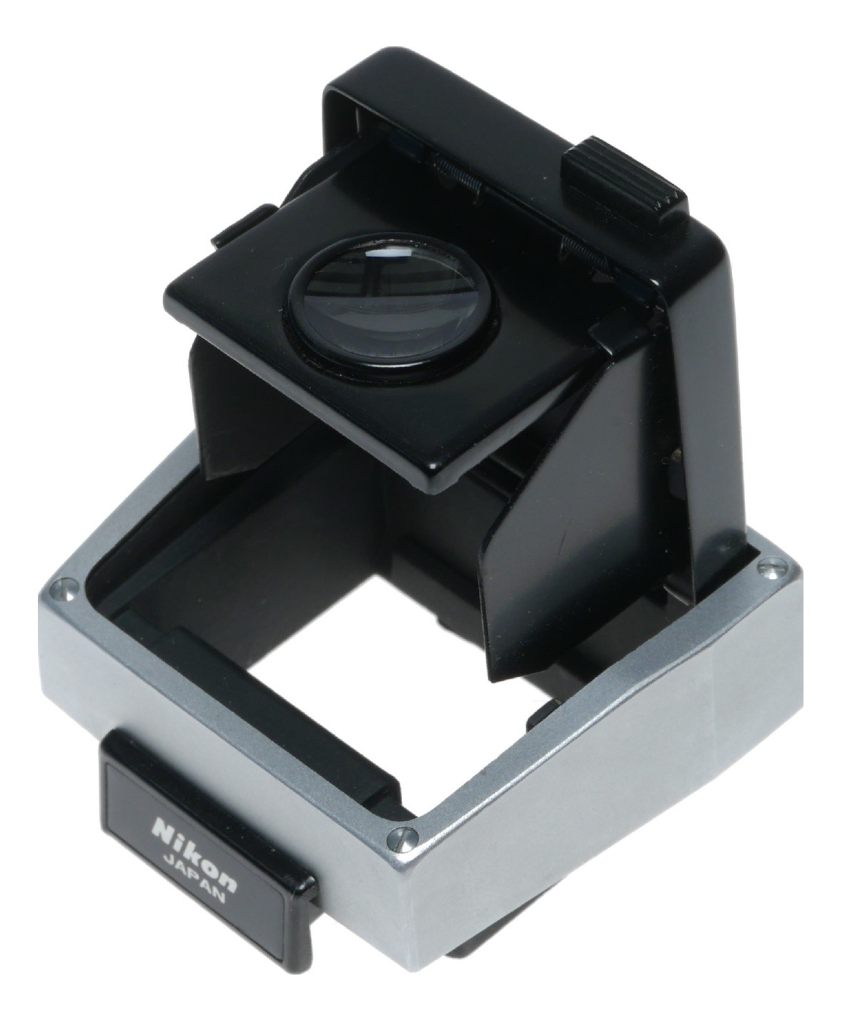 Nikon F vintage SLR film camera 35mm flip up waist level viewfinder accessory