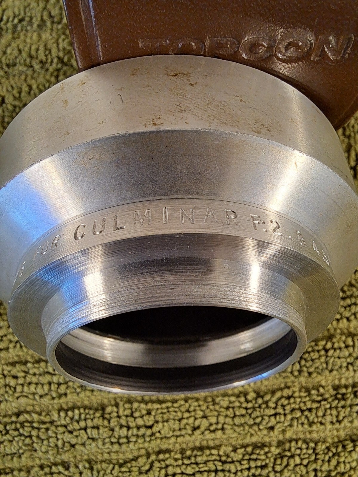 Vintage Tiffen Series 6 for Culminar F2.8 4.5 Lens Hood w Topcon Leather Case