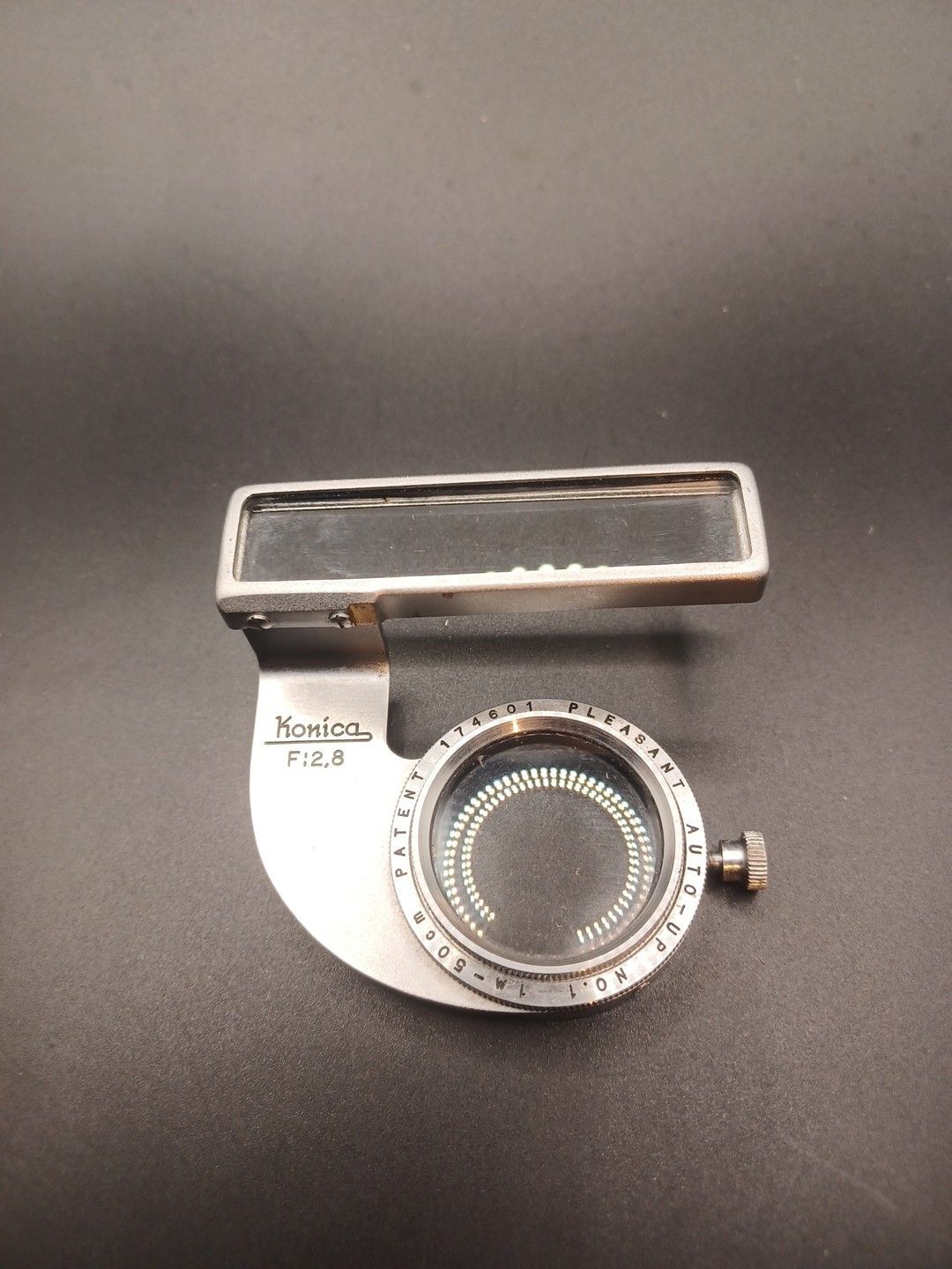 Pleasant Auto-Up Super Nooky 1M-50mm For Konica F:2.8 W/ Original Box, NICE