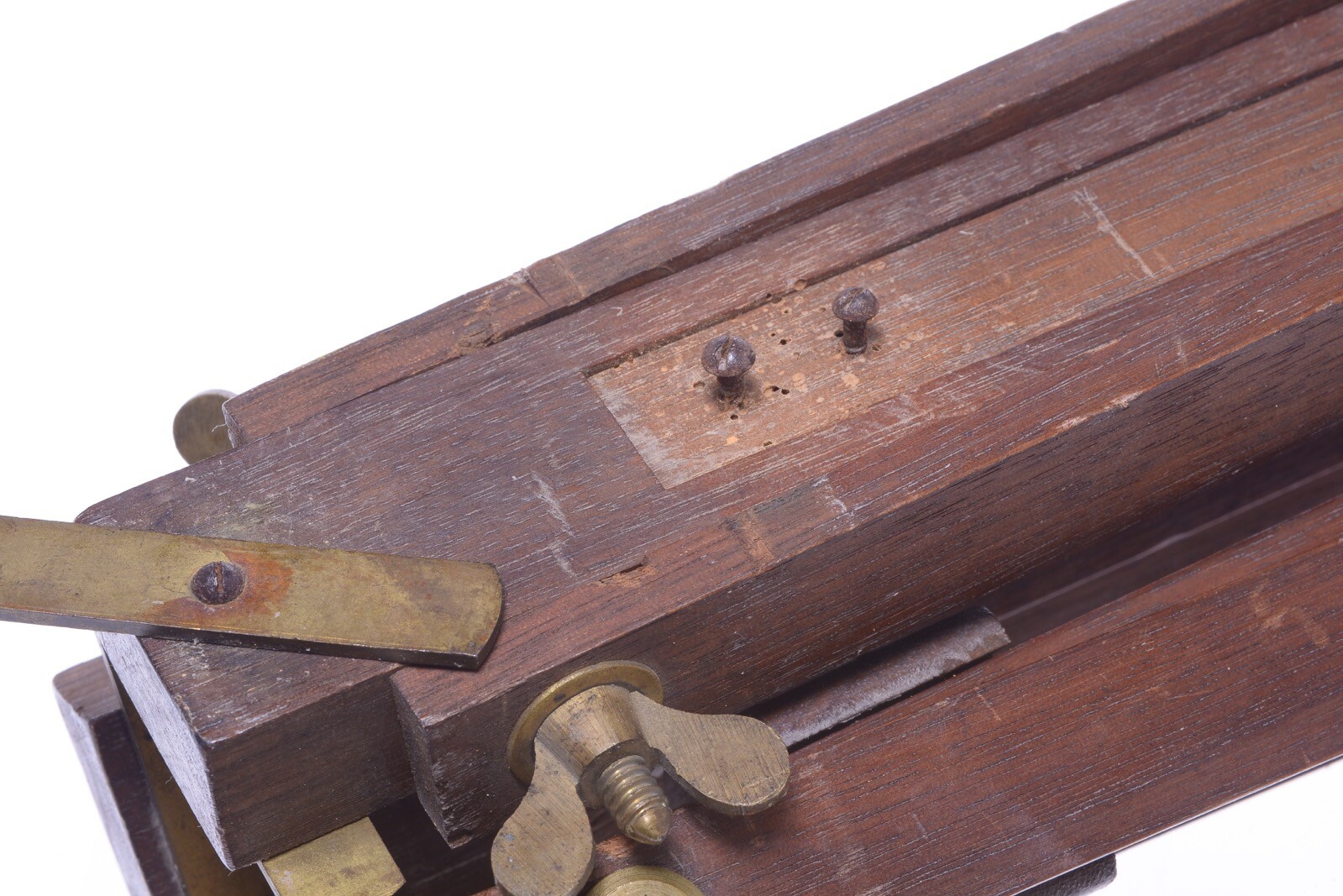 ✅ ANTIQUE WOOD TRIPOD 131CM, 51.57″ GLASS PLATE 4×5 LARGE FORMAT FIELD CAMERA
