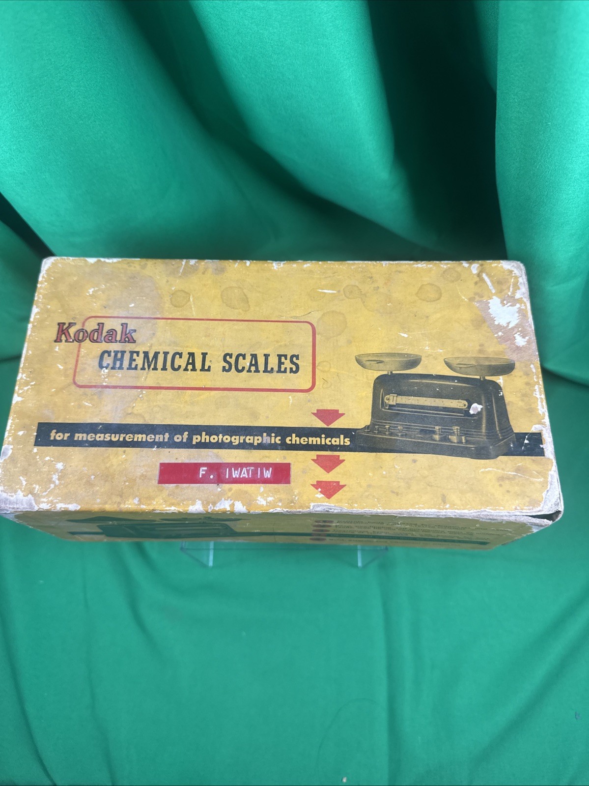 Vintage KODAK Chemical Scales USA made