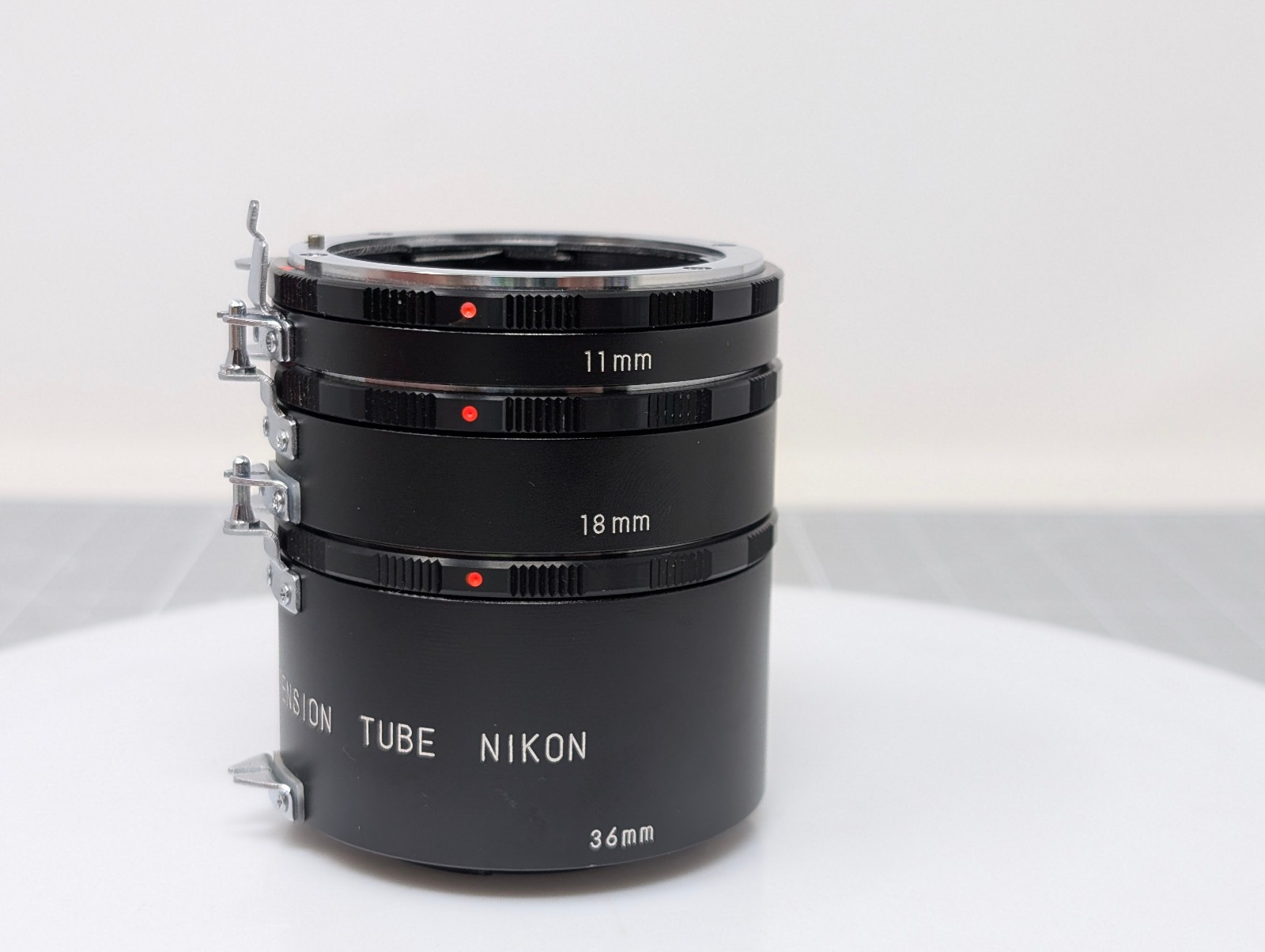 Soligor Auto Extension Tube 3 Piece Set 36mm 18mm 11mm for Nikon – Japan