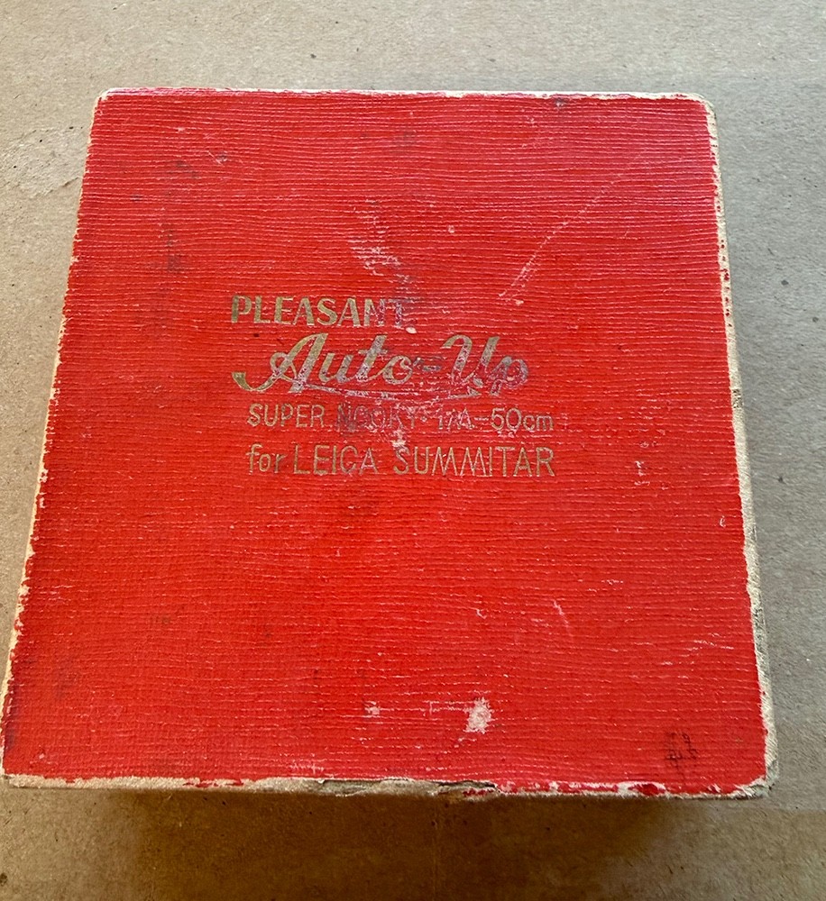 Pleasant Auto-Up 1M-50CM For Leica Summitar W/ Original Box
