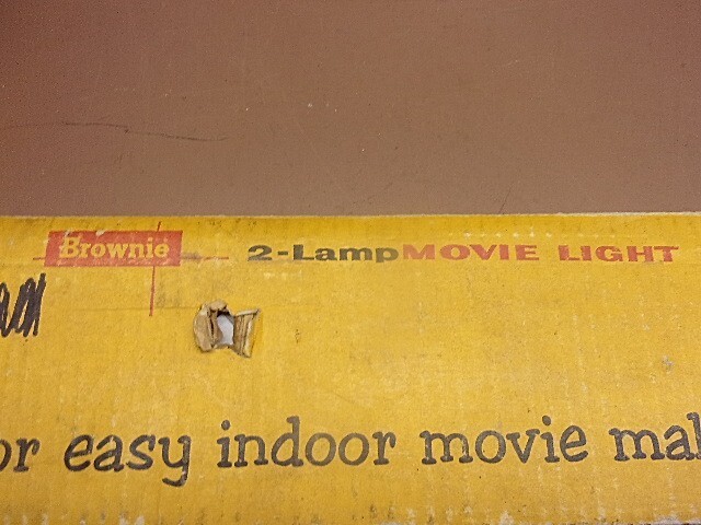 Vintage KODAK BROWNIE 2-Lamp Movie Light w/Box #790 Untested in Original Box