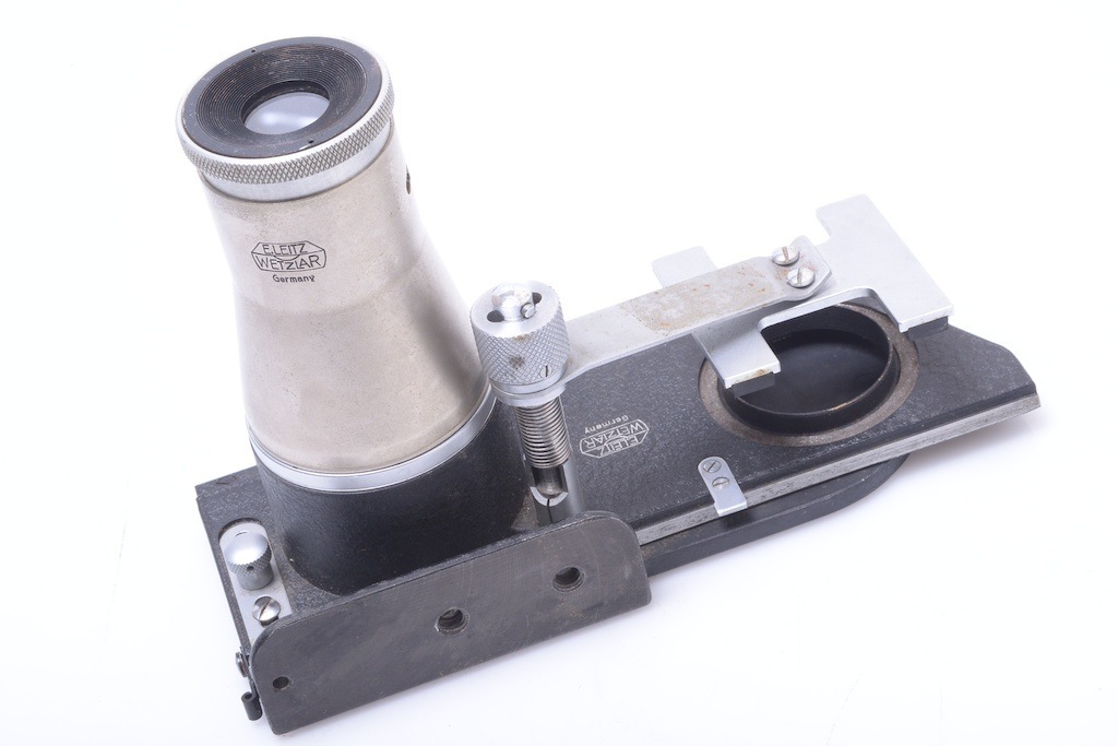 ✅ LEICA LEITZ ‘OOZAB’ FOCOSLIDE FOCUSING STAGE. W/ ‘LVFOO’ FINDER.   