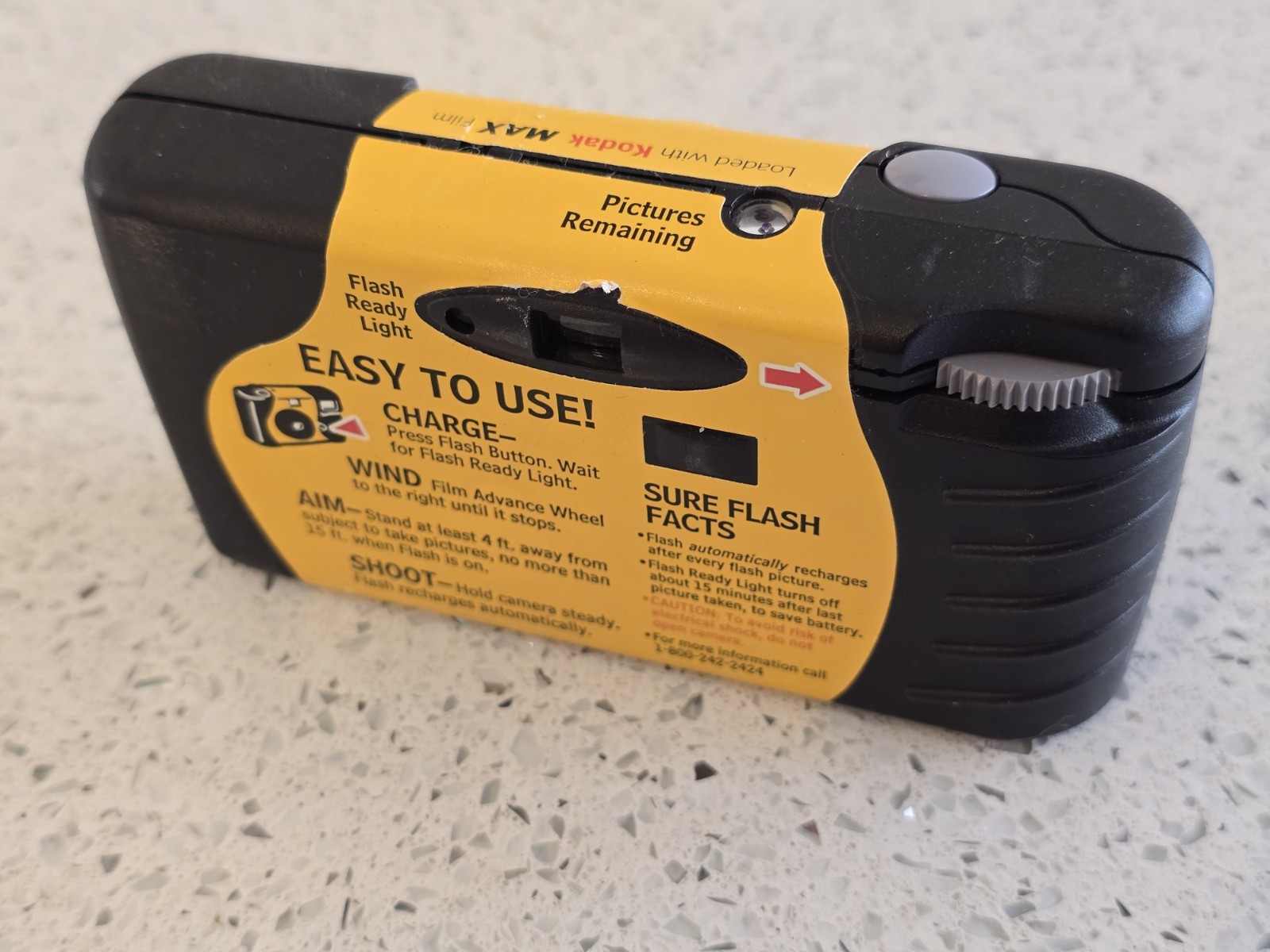 Kodak Old Disposable Camera 2002 Film Filled with Mystery Photos Unknown As Is