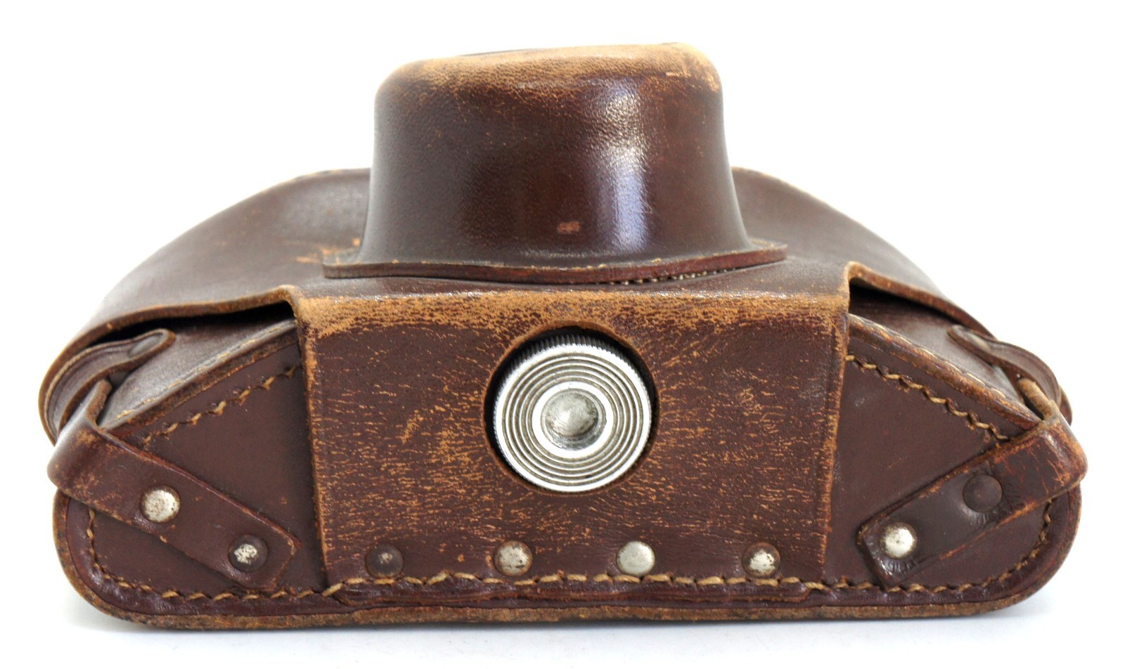 Vintage Ihagee Exakta Leather Camera Varex VX SLR Hard Ever Ready Case