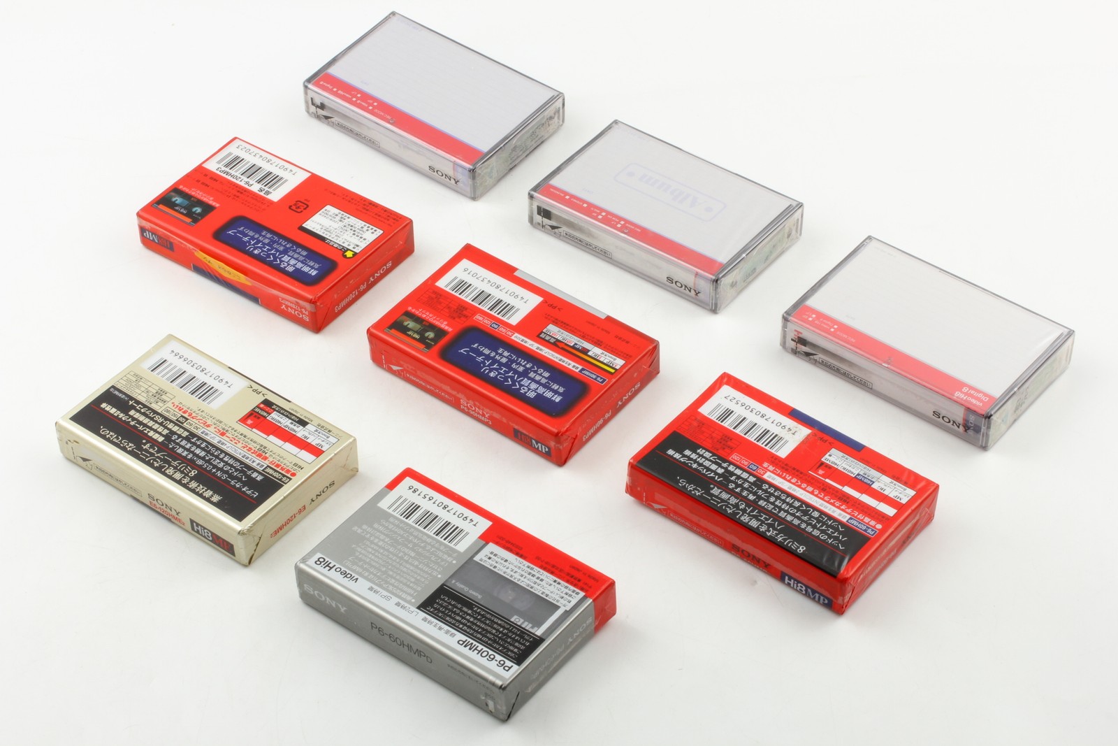 [Unused] Sony Hi8 MP ME 60/90/120min 15 Cassette Tapes Set From JAPAN