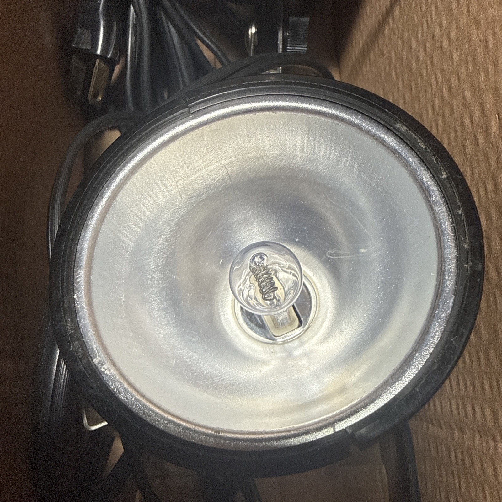 Vintage Smith Victor Movie Light Model Q-1U w/out Bulb and Q-1K with Bulb-Tested