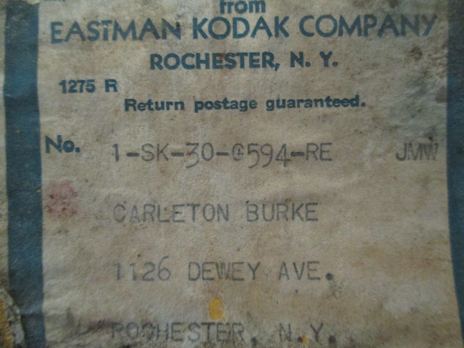 Eastman Kodak Company Kodachrome camera parts