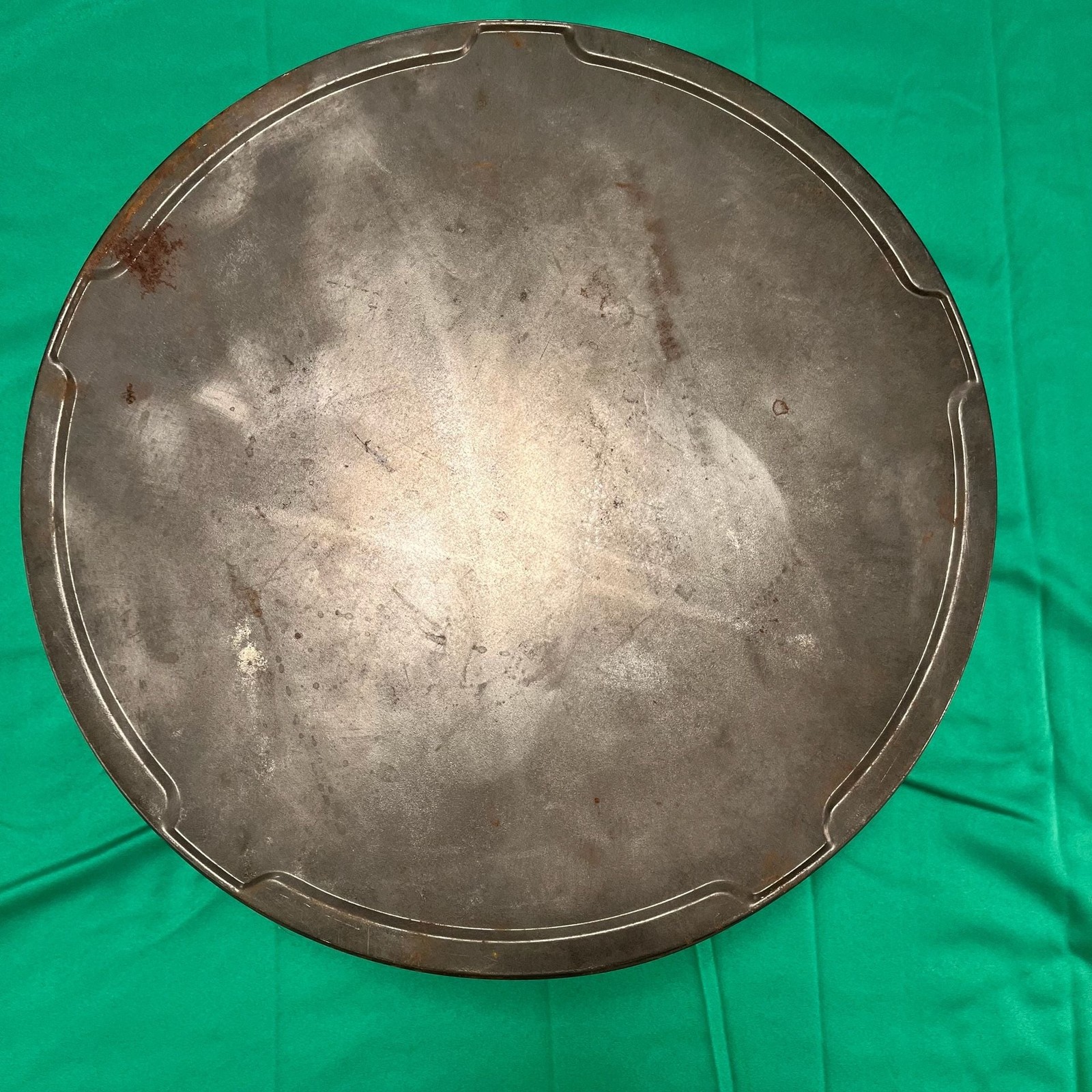 Vintage 12 Inch Eastman Kodak Co. Metal Film Canister Reel Storage Tin