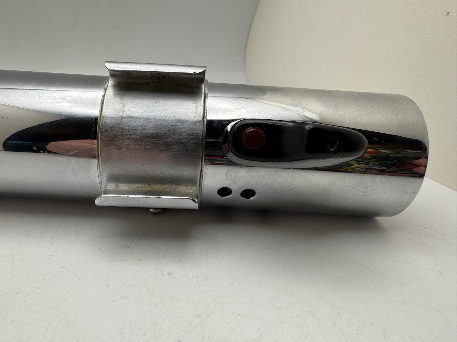 Vtg. Heiland Synchronar 3 Cell Flash Handle With Clamp | Star Wars Lightsaber (A