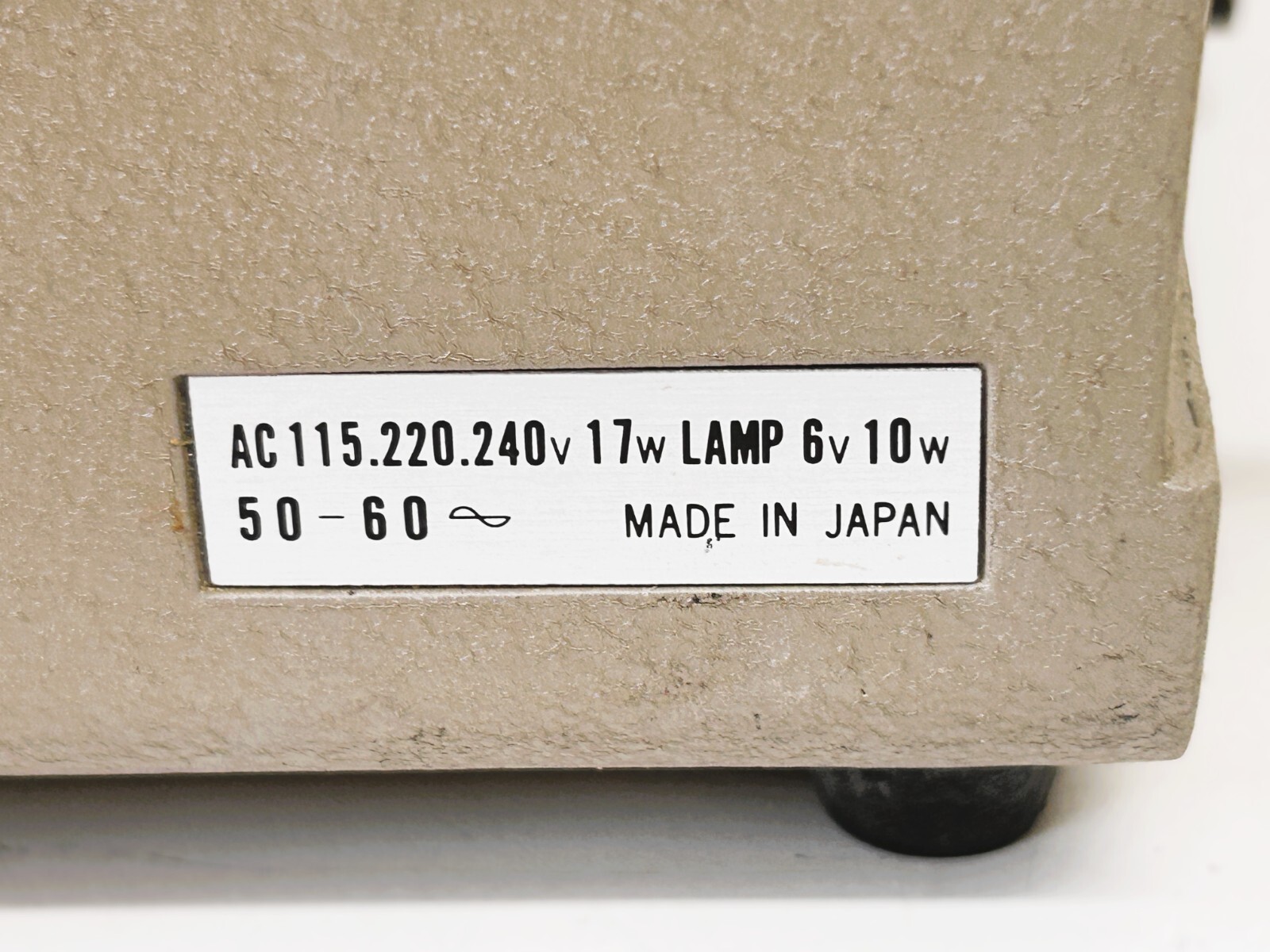 KRISPER mod. Dual System Film Editor – 8mm Film Moviola