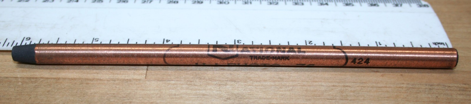 50 Carbon Arc Rods 7mm X 6 Inches, National Arc Carbons Cat. No. L3593 Photo 76