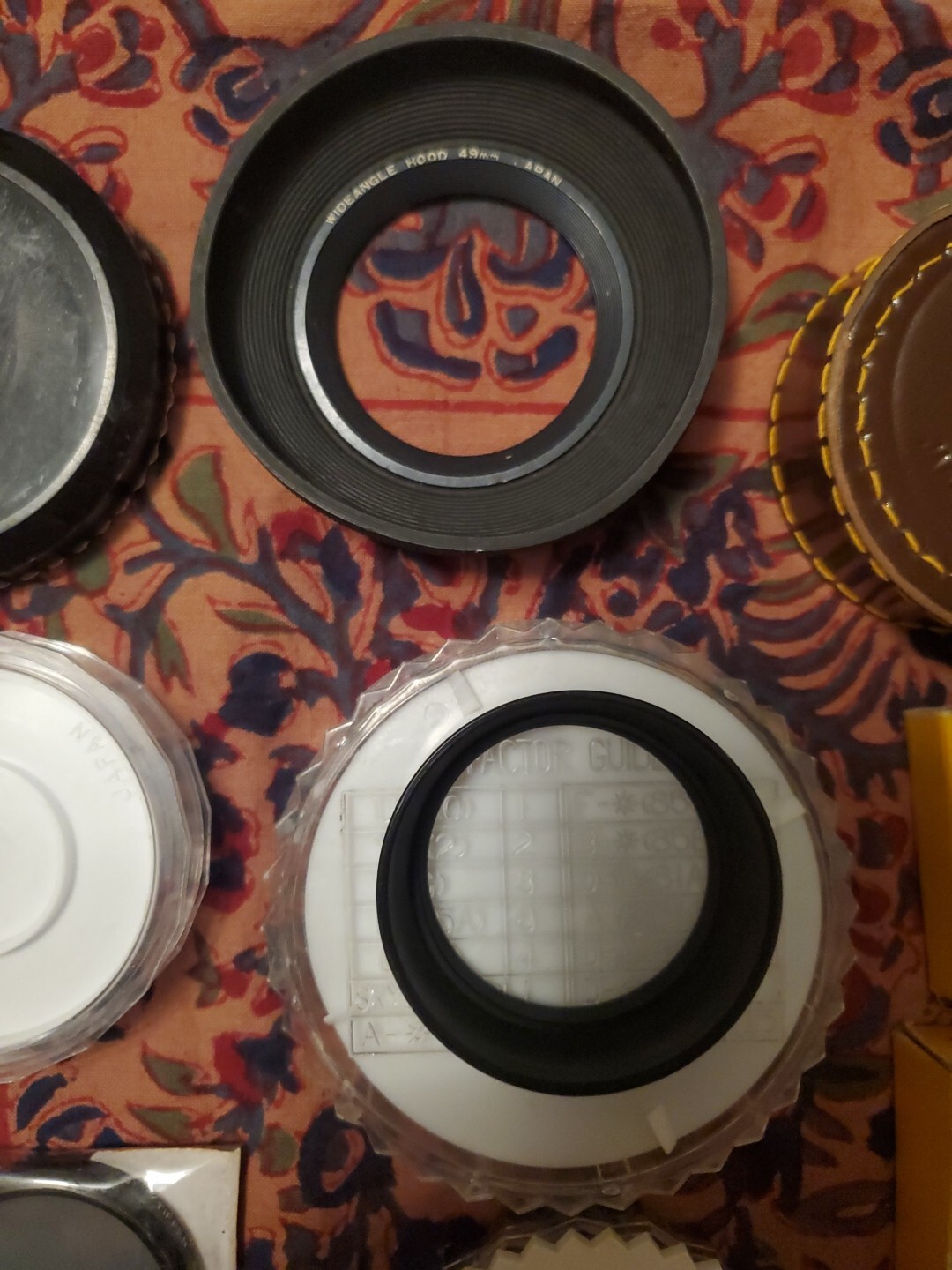 Vintage Photography Camera Lens Accessory Lot Old House Estate