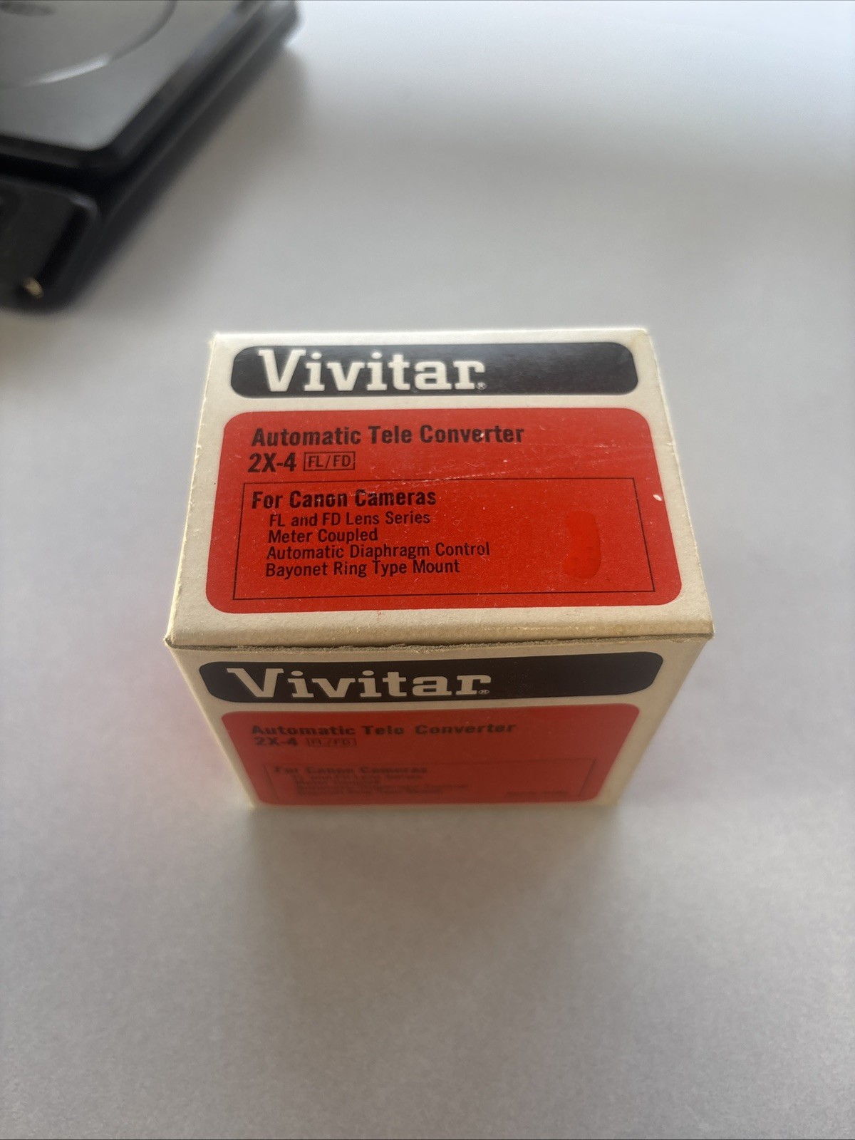 Vivitar Automatic Tele Converter 2X-3 Japan NM WITH CASE AND ORIGINAL BOX
