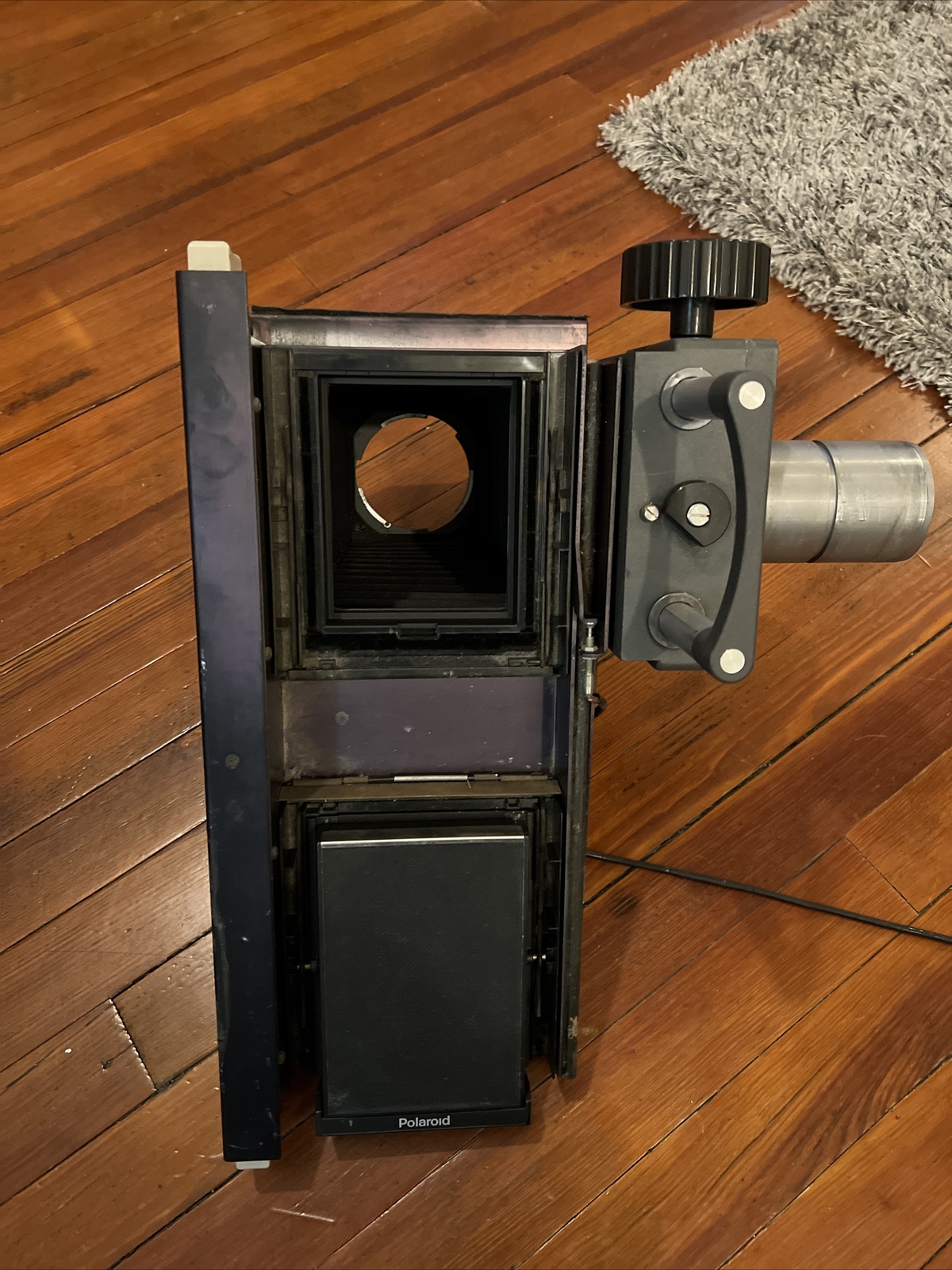 POLAROID MP 4 FOCUSING BELLOW HEAD W/ SLIDING 4X 5 BACK + EXTENSION *