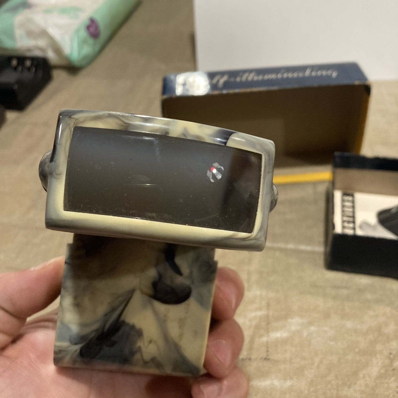 Vintage Arcadia Commander Viewer Pocket-Size Self-Light with Box and Instruction