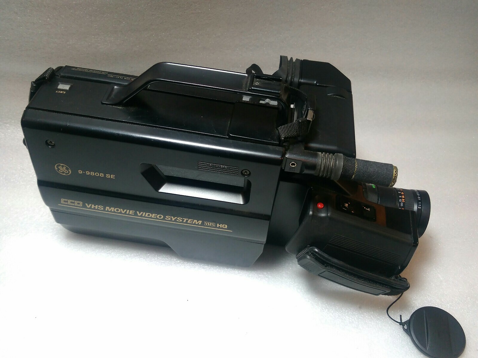 GE VHS Camcorder 9-9808 9-9807 SE Movie Video System VHS