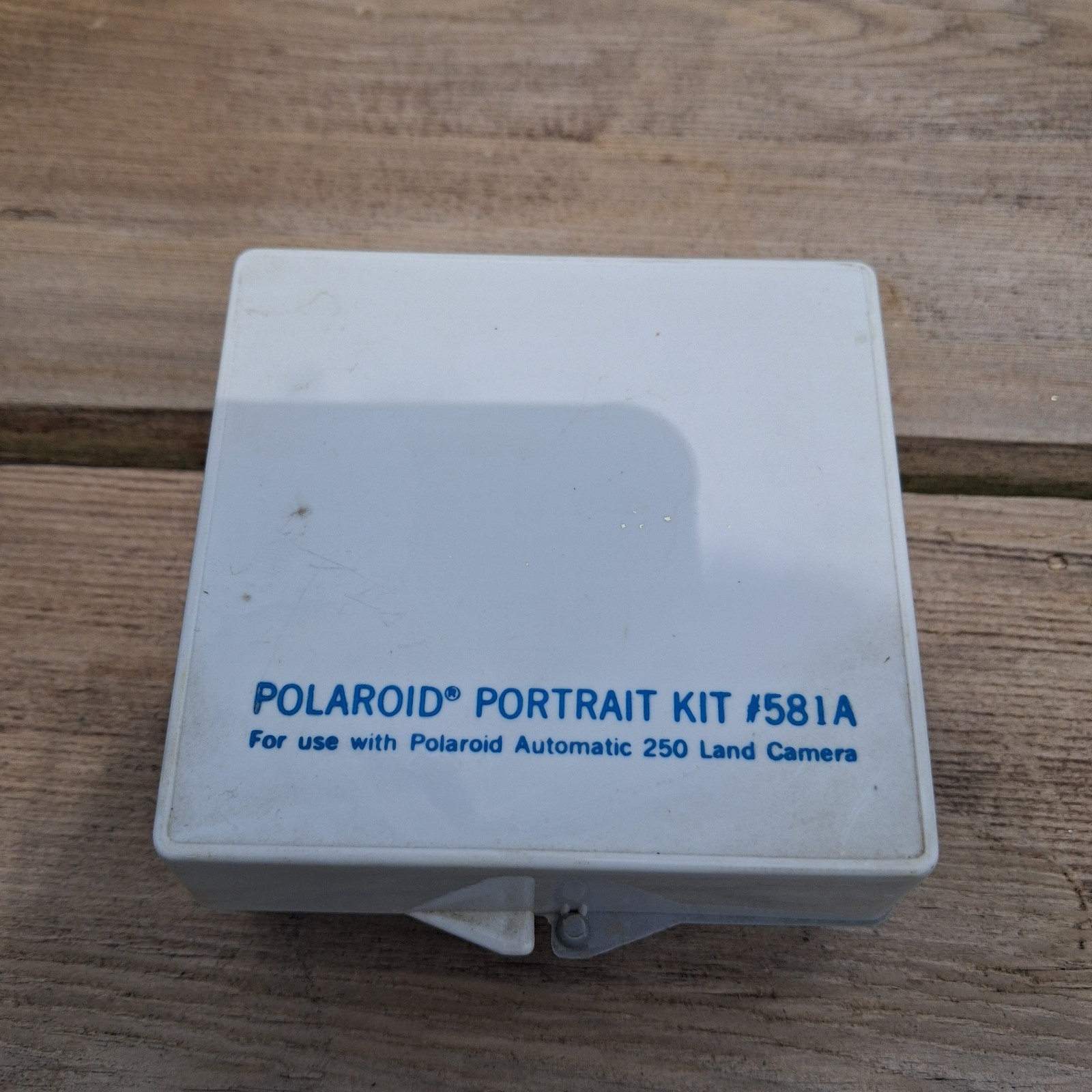 Polaroid Portrait Attachment 581A Kit Land Camera w Case Lens Vintage