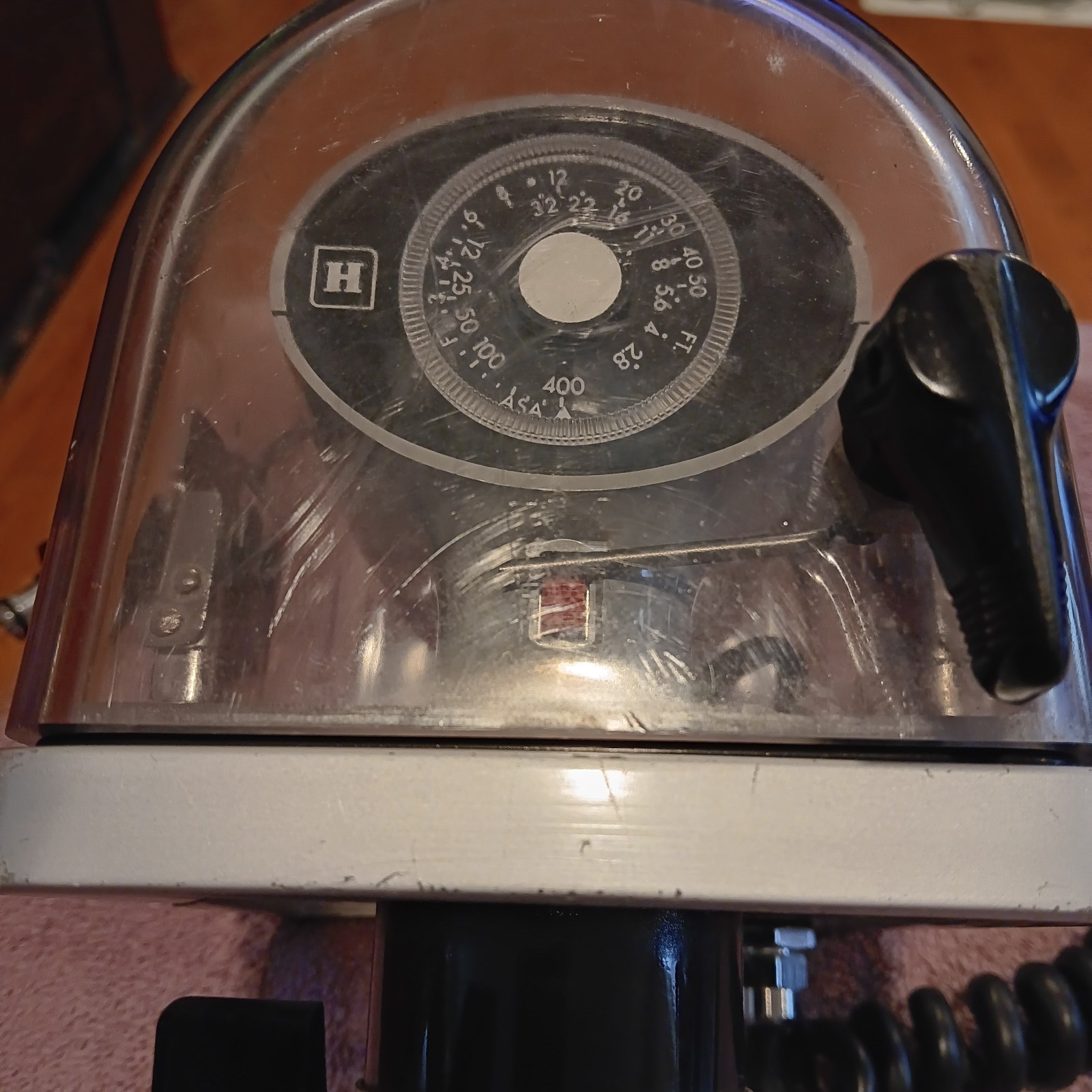 Vintage Honeywell Strobonar with Nielsen Clear Hard Case