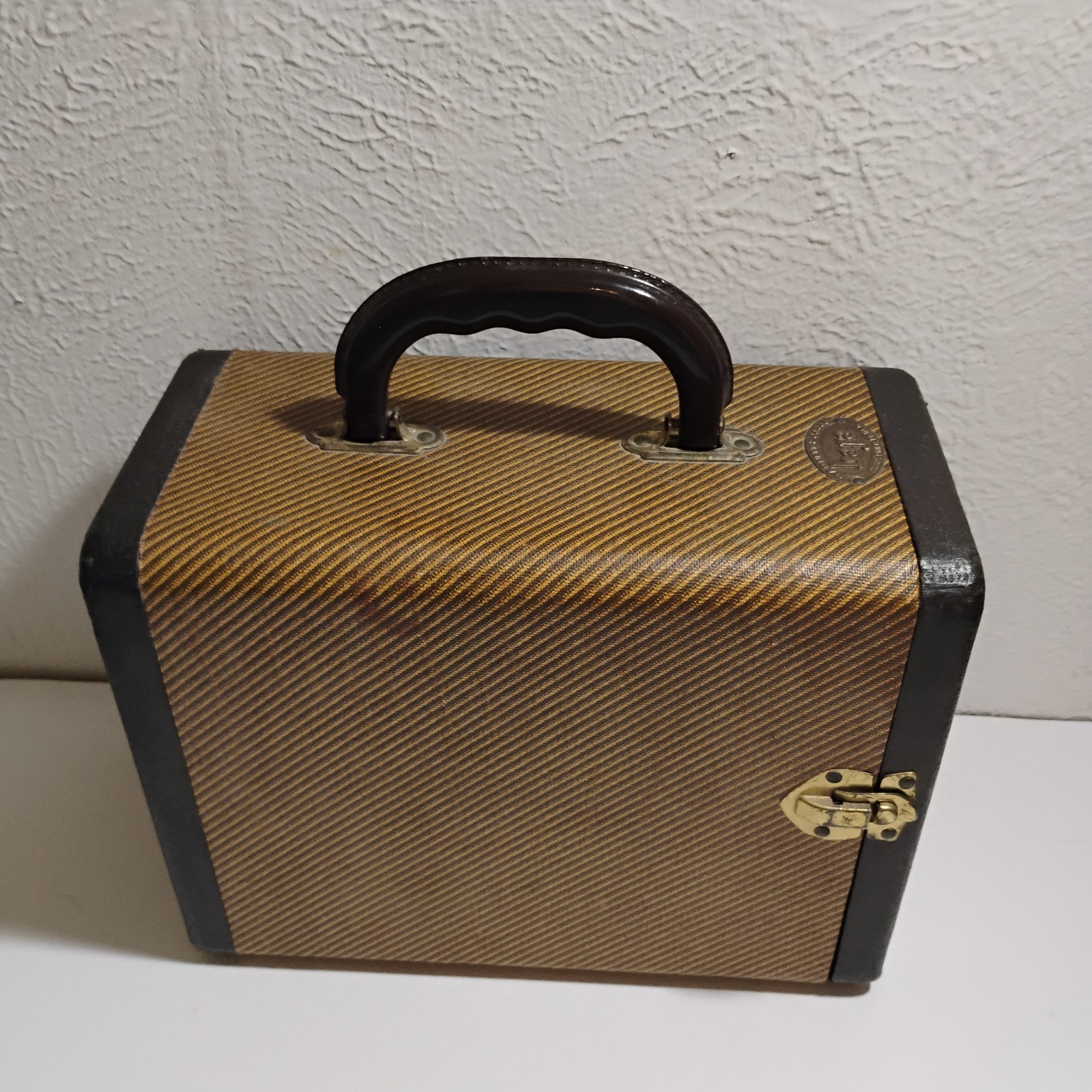 VINTAGE BARNETT & JAFFE SLIDE HOLDER CASE