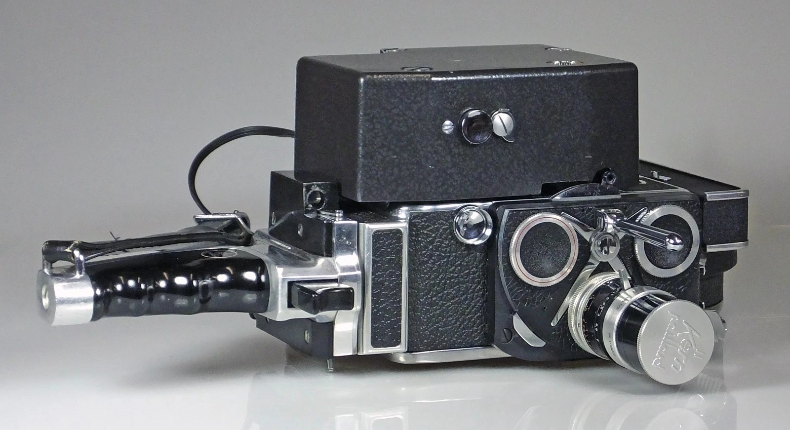 Bolex Electric Handgrip for Flat Base Bolex H-Series Cameras w/Attachment Disk