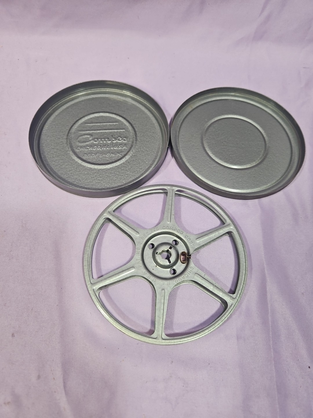 Vintage Original Compco 8mm / 200ft Film Reel Storage