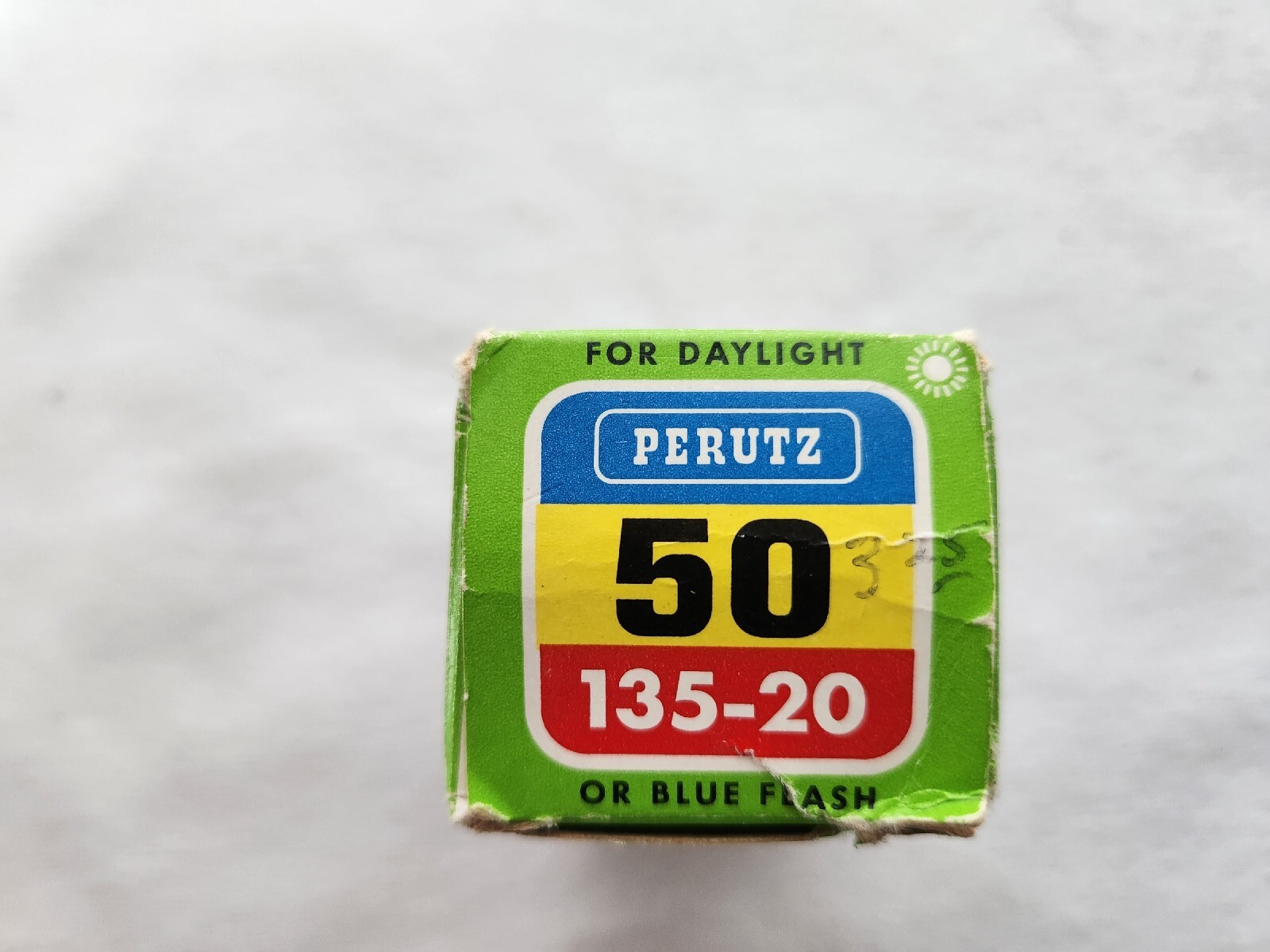 Vintage Perutz 35mm Film Canister Box Packaging