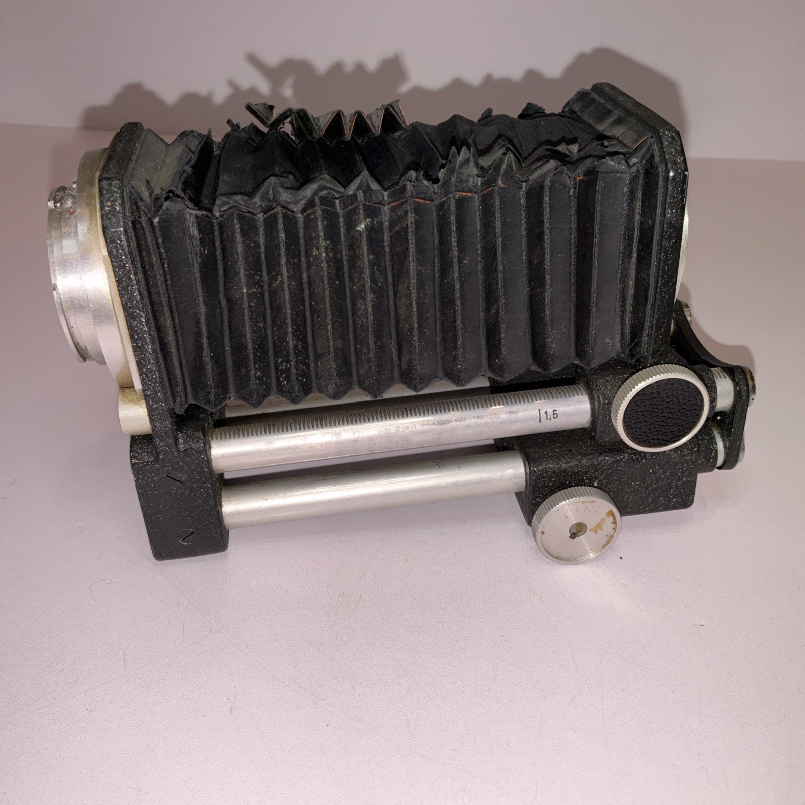 Vintage NOVOFLEX Germany Bellows Macro Focusing Attachment – For Parts/Repair
