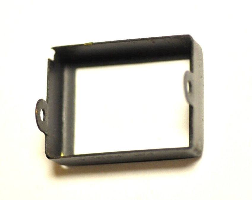 Graflex black large format front viewfinder bezel. Original. #2