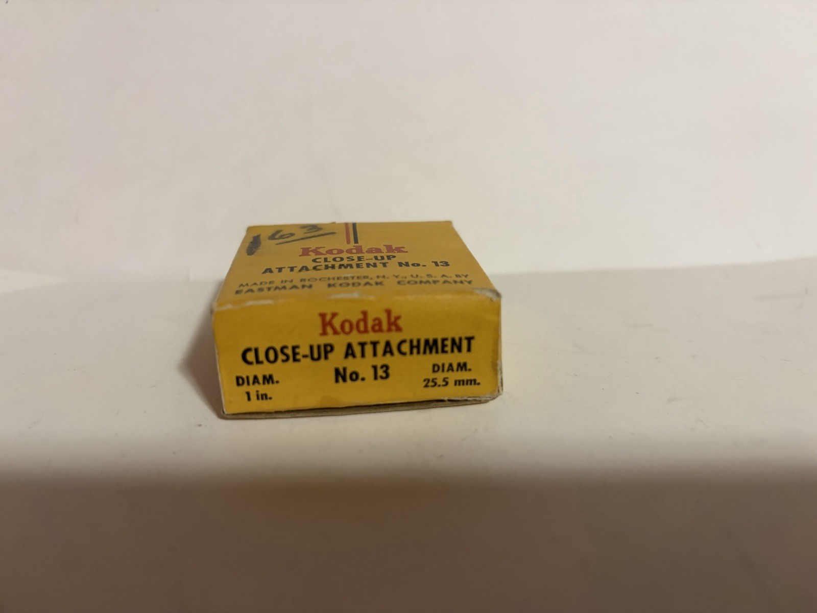 Vintage KODAK CLOSE-UP ATTACHMENT No. 3 in Original Box