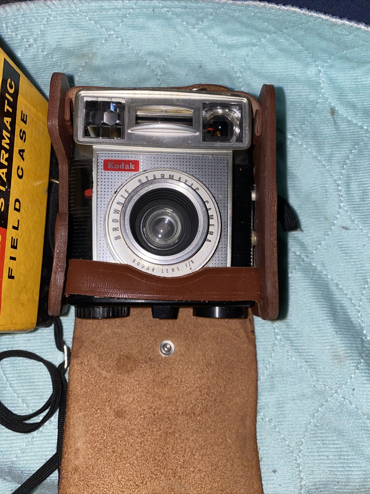Vintage Kodak Brownie Starmatic/Starmeter Field Case w/Box #46 FC