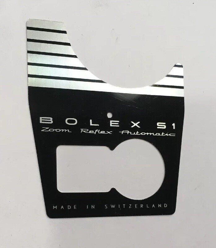 NOS Bolex Paillard S1 Zoom Reflex Automatic Movie Camera Face Plate Part BC-5769