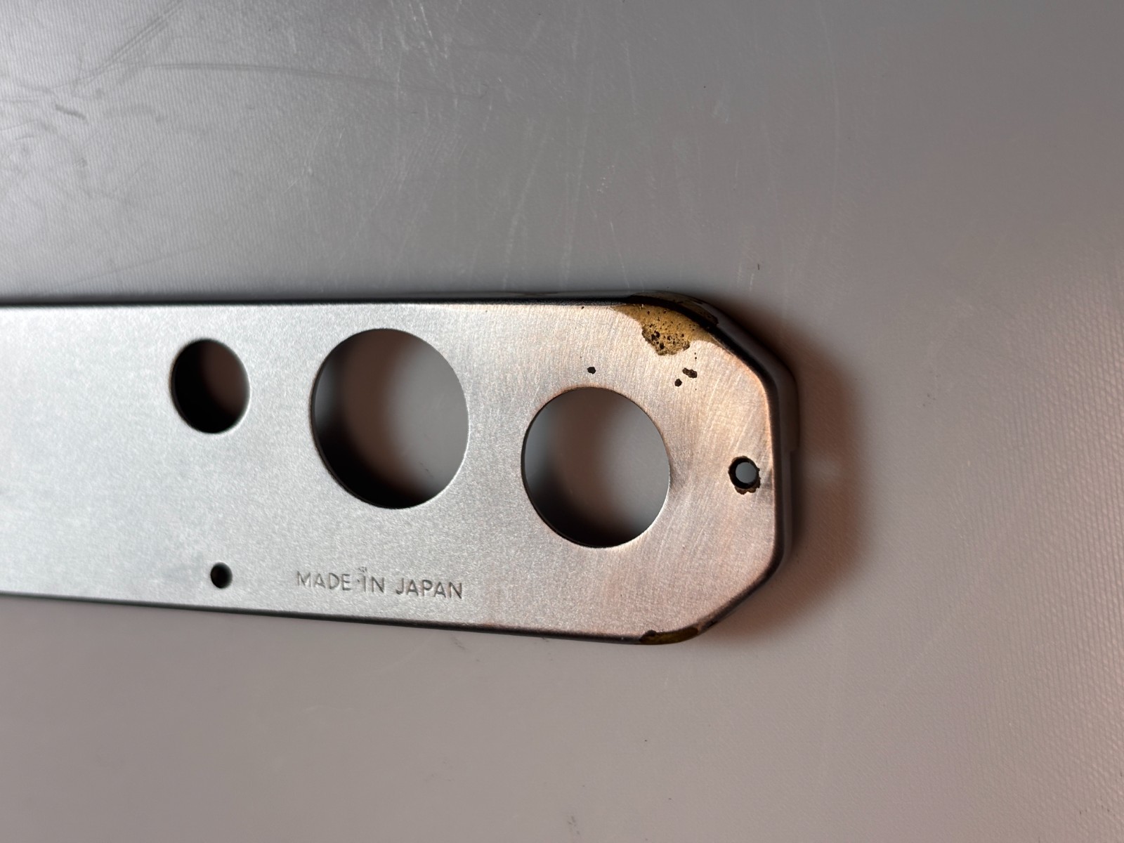Nikon FM / FE Bottom Plate without screws Original Used Spare Part