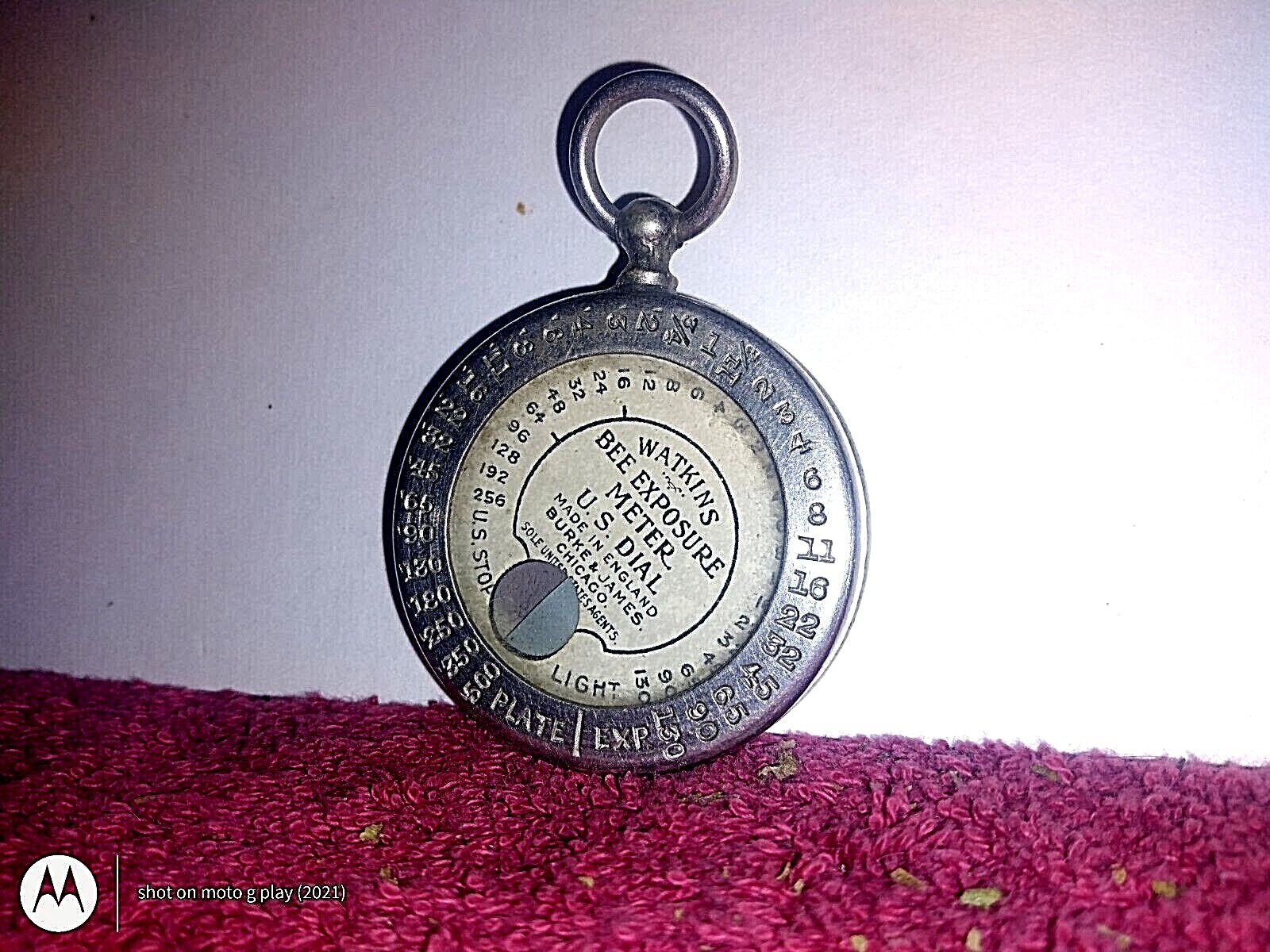 ANTIQUE WATKINS BEE EXPOSURE METER US DIAL EX COND