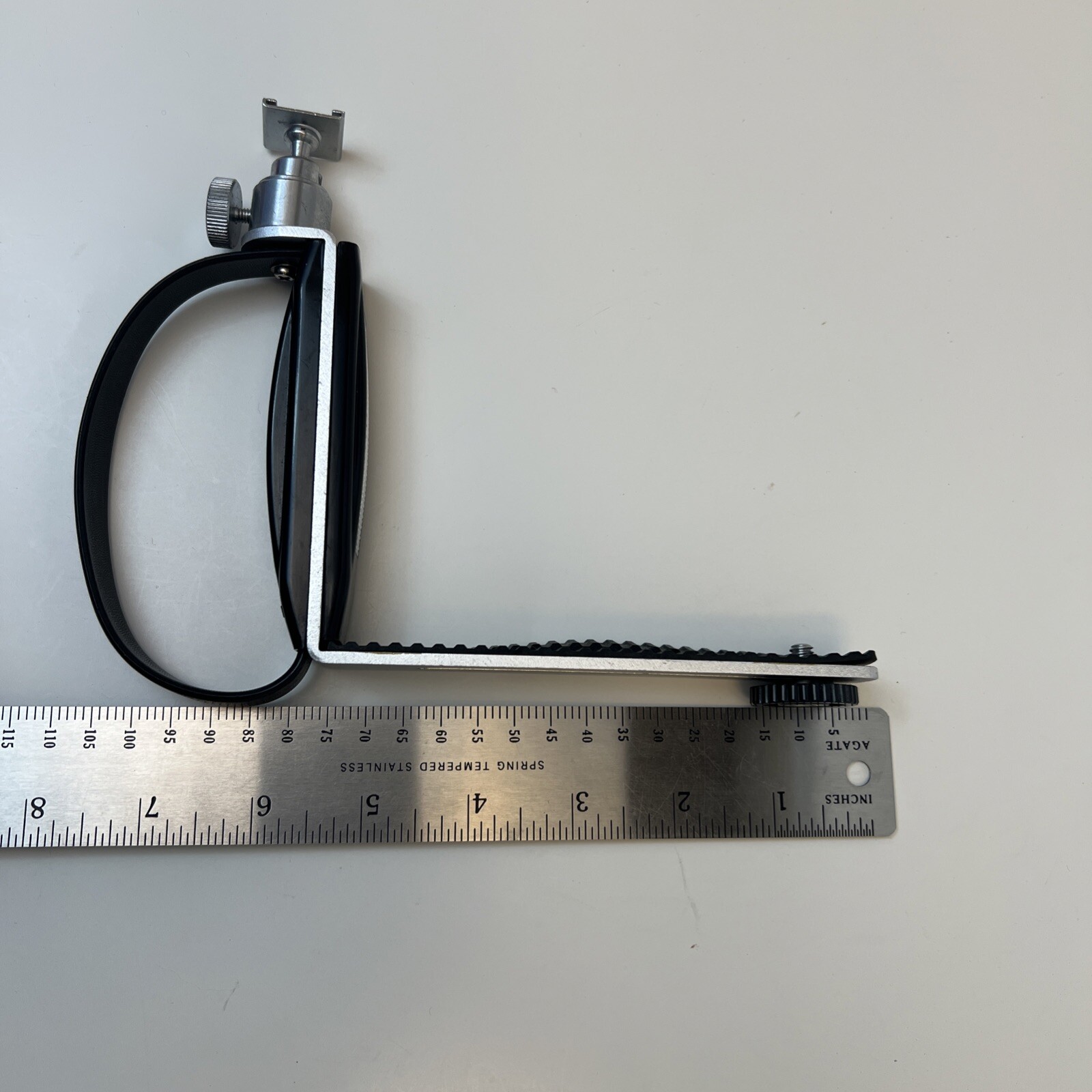 Vtg Accura Camera Body Grip with Flash Mount for Medium Format Cameras