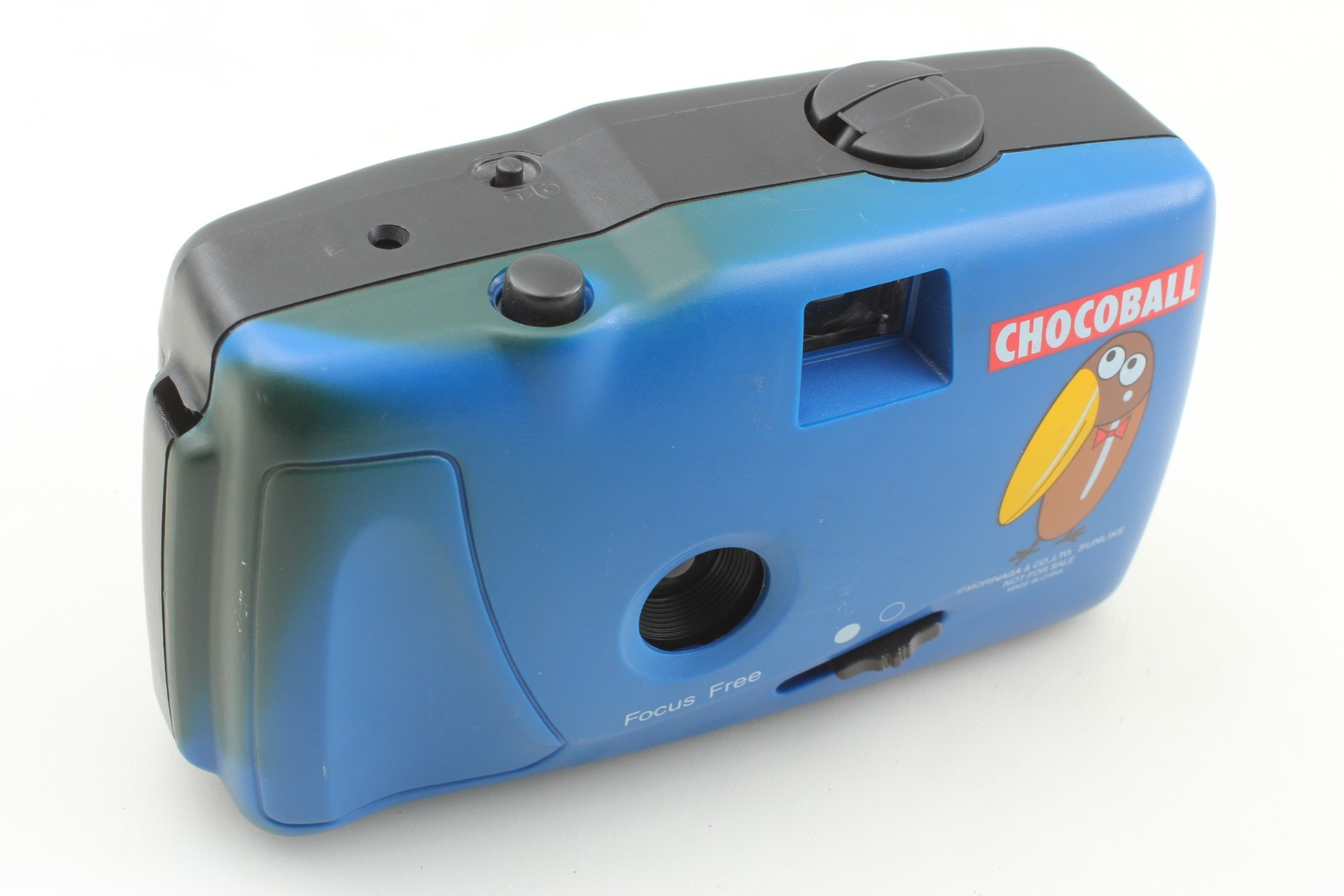 [Exc+5] Japanese Blue Chocoball 35mm Film Toy Camera Novelty Gift From JAPAN