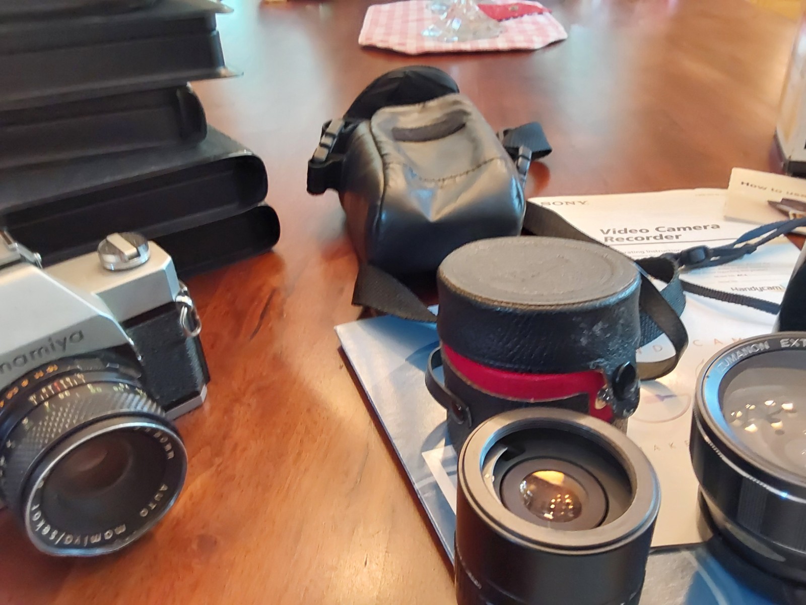 Lge Lot Vintage Unrelated Camera and Camera Accessories