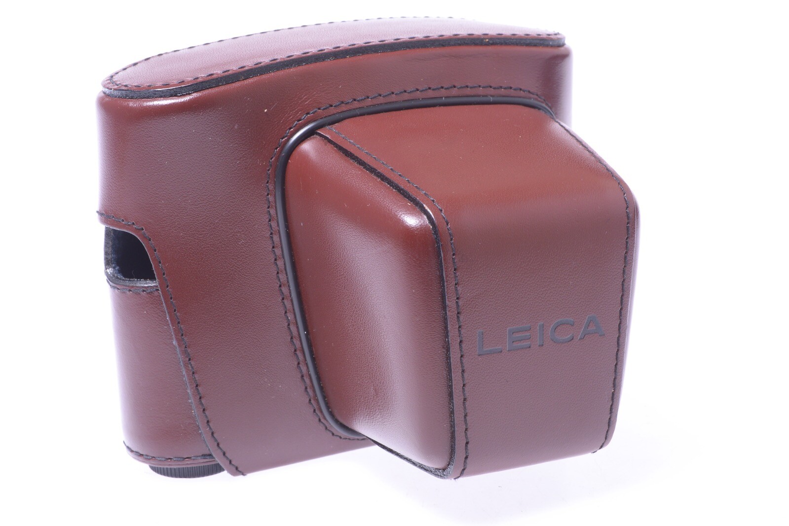 ✅ LEICA R R3 *MINT* GENUINE BURGUNDY CAMERA CASE FOR 35MM, 50MM LENSES