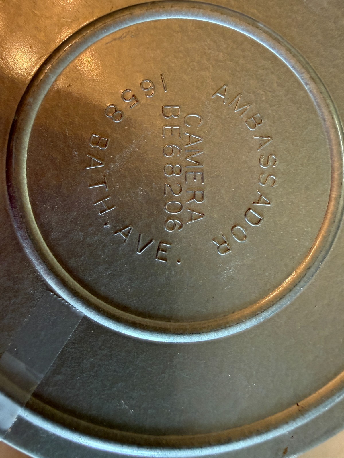 Vintage Metal Film Reels & Canisters — Lot of 2