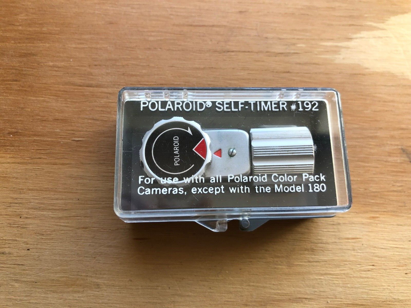 POLAROID SELF-TIMER #192 All Polaroid Pack Cameras Except 180 Excellent JAPAN