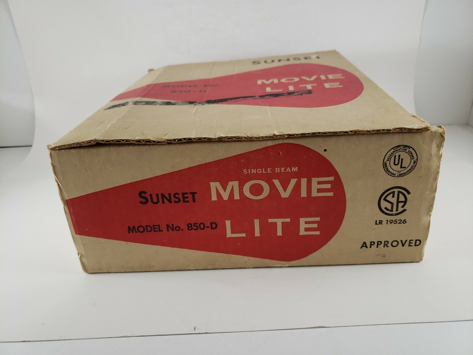 Sunset Movie Lite In Box Single Beam 650 Watt 120 Volt Model 850D Tested!