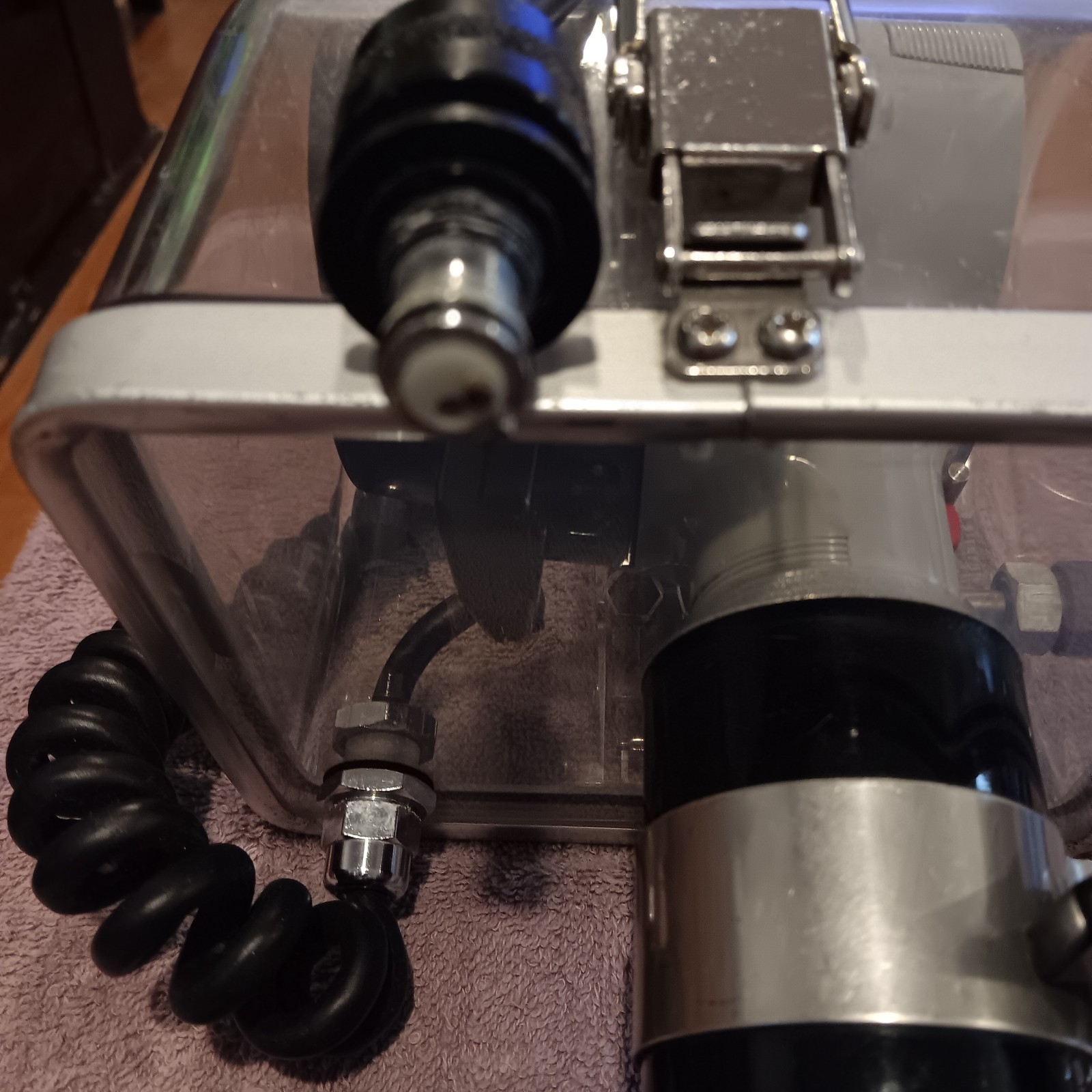 Vintage Honeywell Strobonar with Nielsen Clear Hard Case