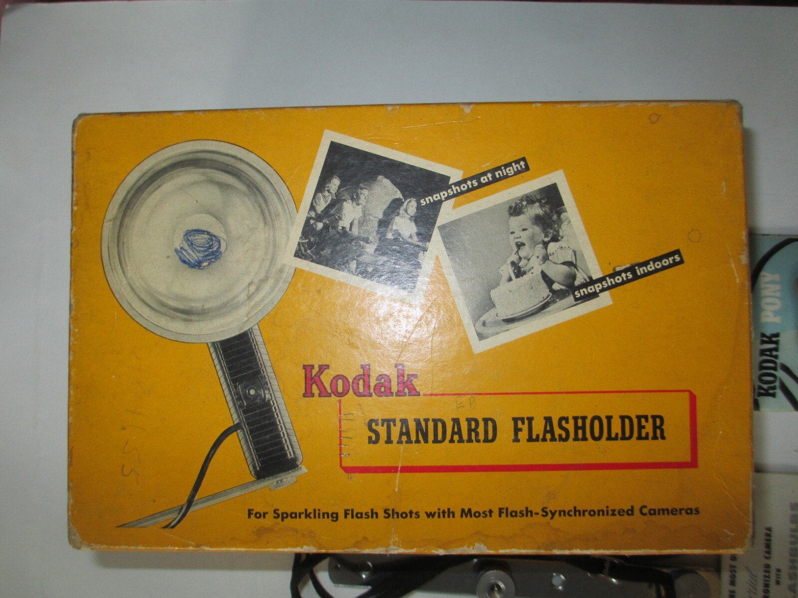 Vintage Kodak Flash Holder & Imperial II 2 Flash & Misc Other C12