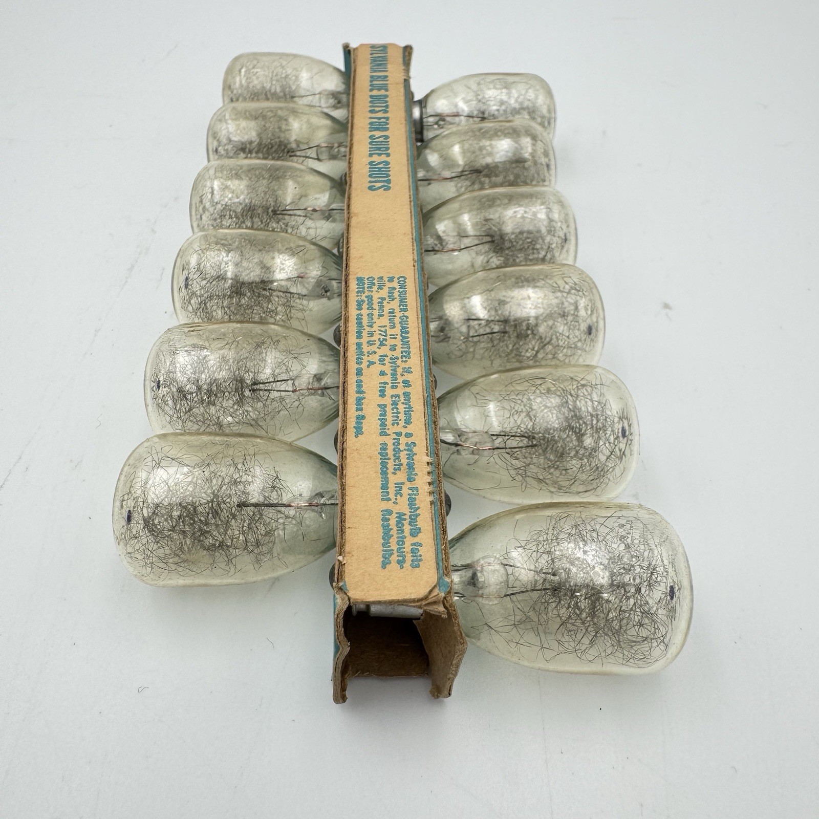 Vintage Sylvania M3 Blue Dot Flashbulbs NOS Camera Flash Bulb Unused USA